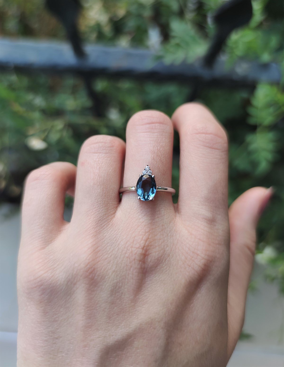 London Blue Topaz Set  - AK1347
