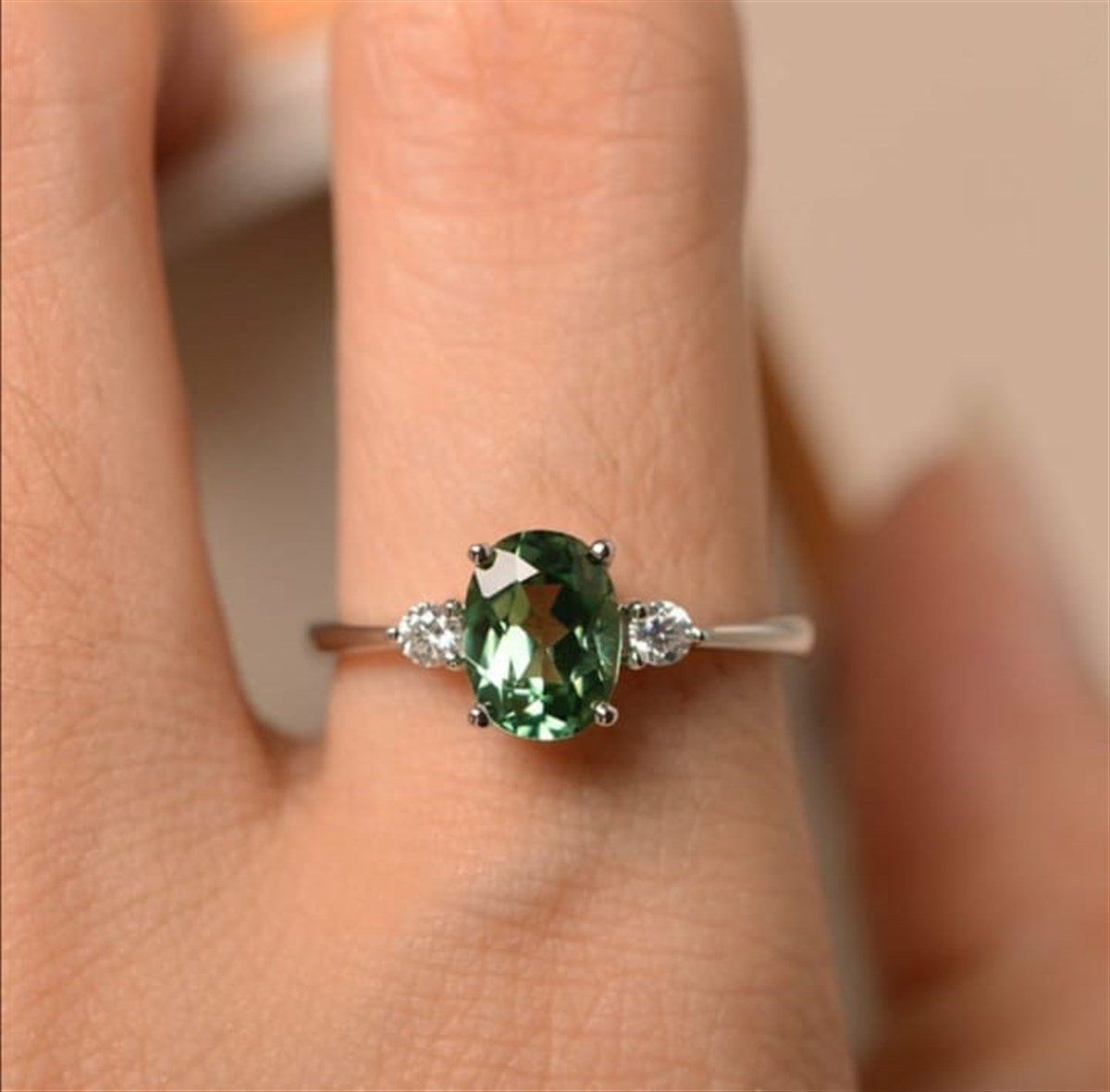 OKOYAMA GREEN TOPAZ PIRLANTA AK1130