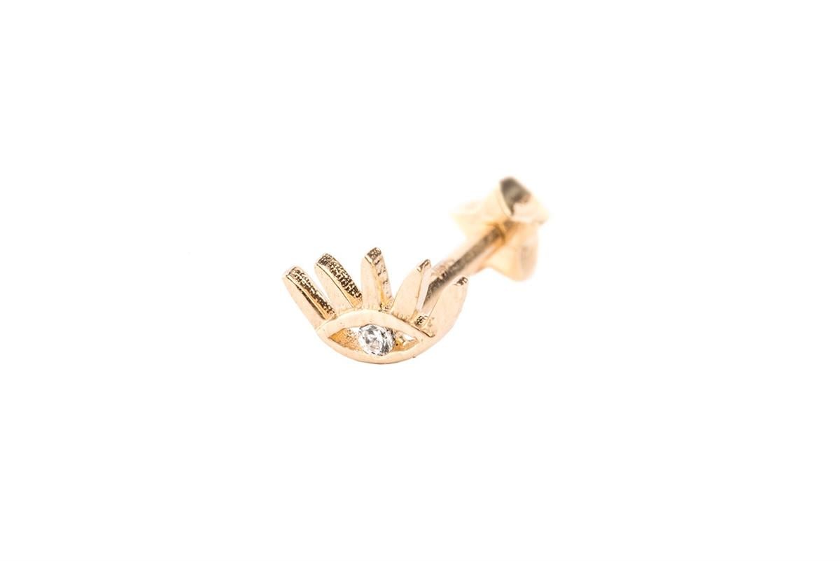 TRAGUS GÖZ MOTİFLİ KÜPE - AK1083
