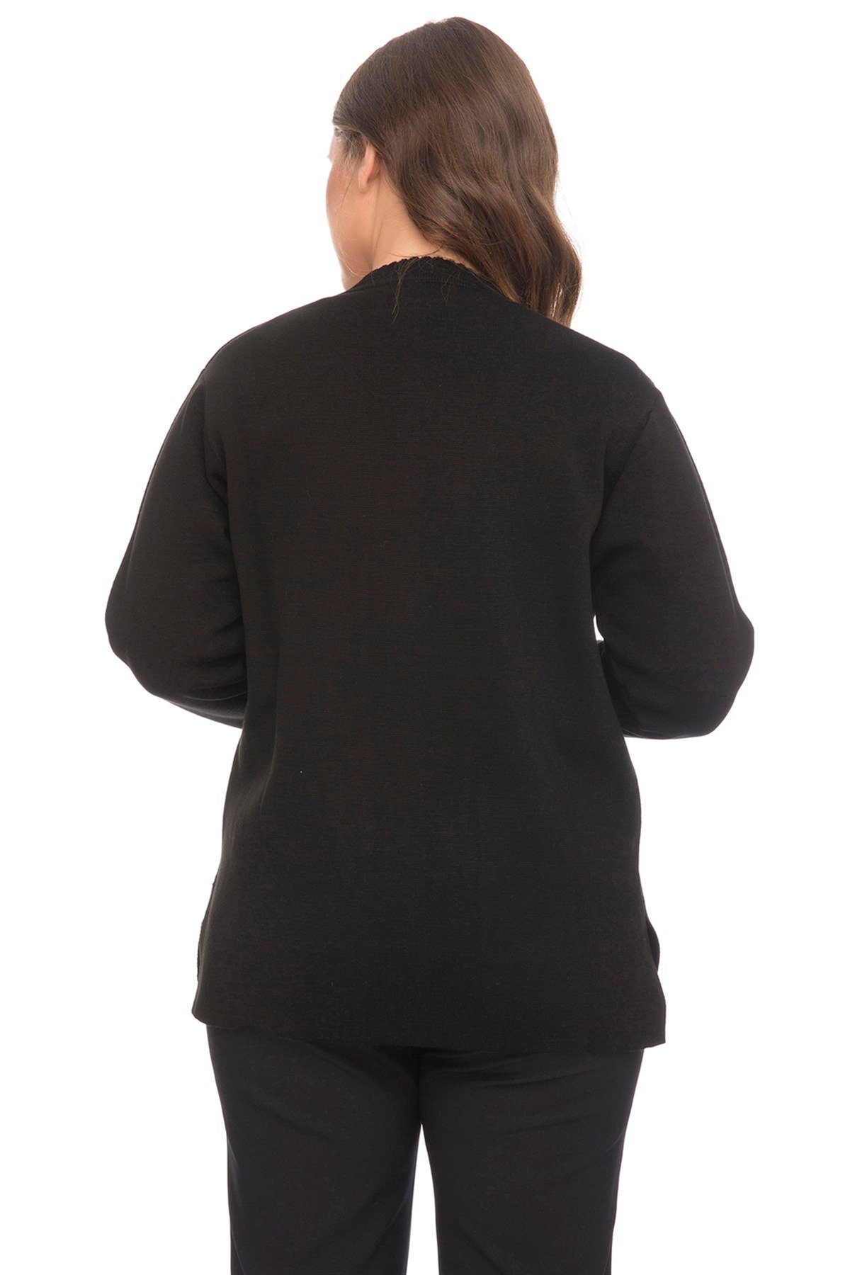 ÇELİK ÖRME DÜĞMELİ HIRKA