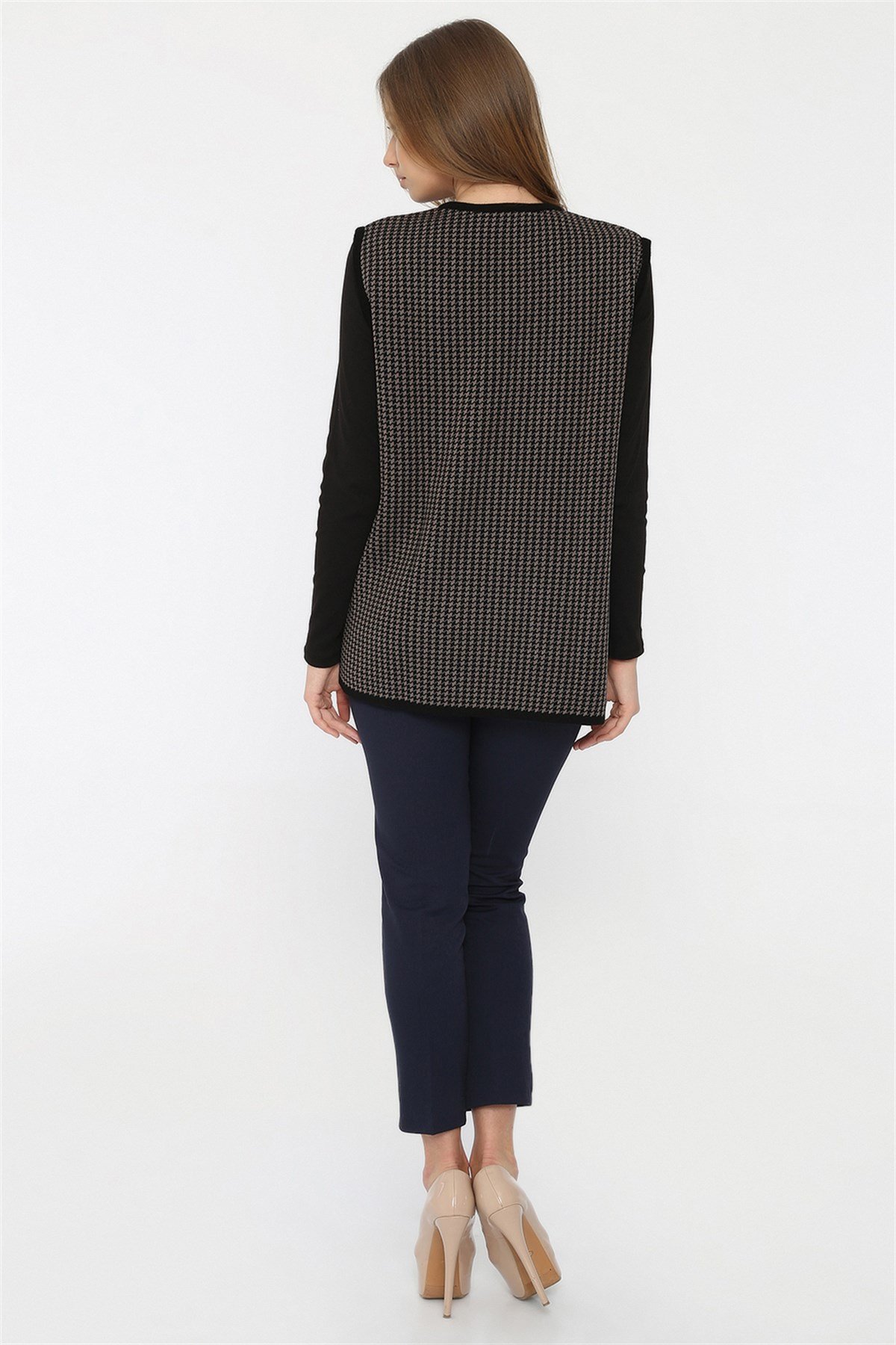 KAZAYAĞI DESEN YELEK