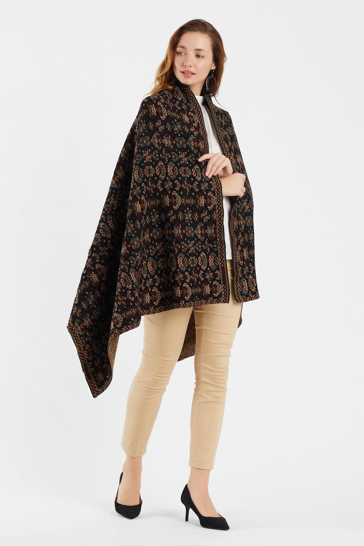 Çiçekli Kilim Desen ŞalŞAL