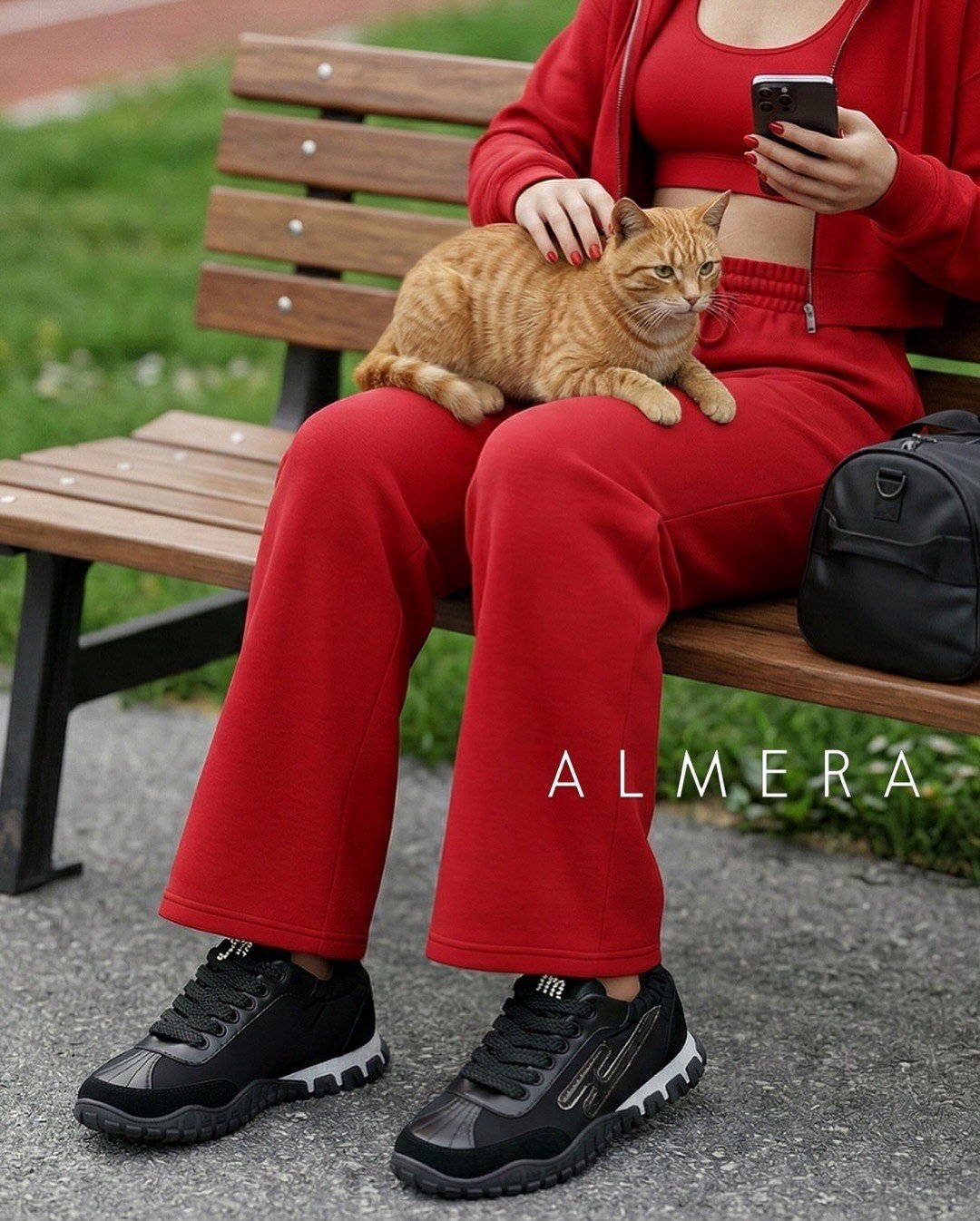 ZUUMSNEAKERAlmera Kadın Sneaker - Siyah