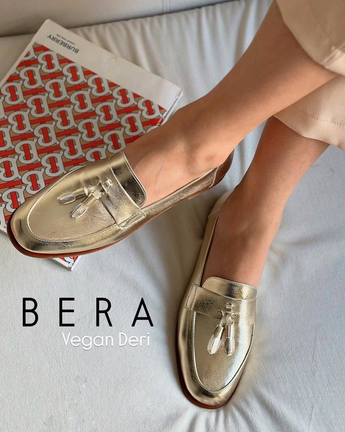 ZUUMMAKOSEN & OXFORDBera Püsküllü Günlük Kadın Loafer - Altın