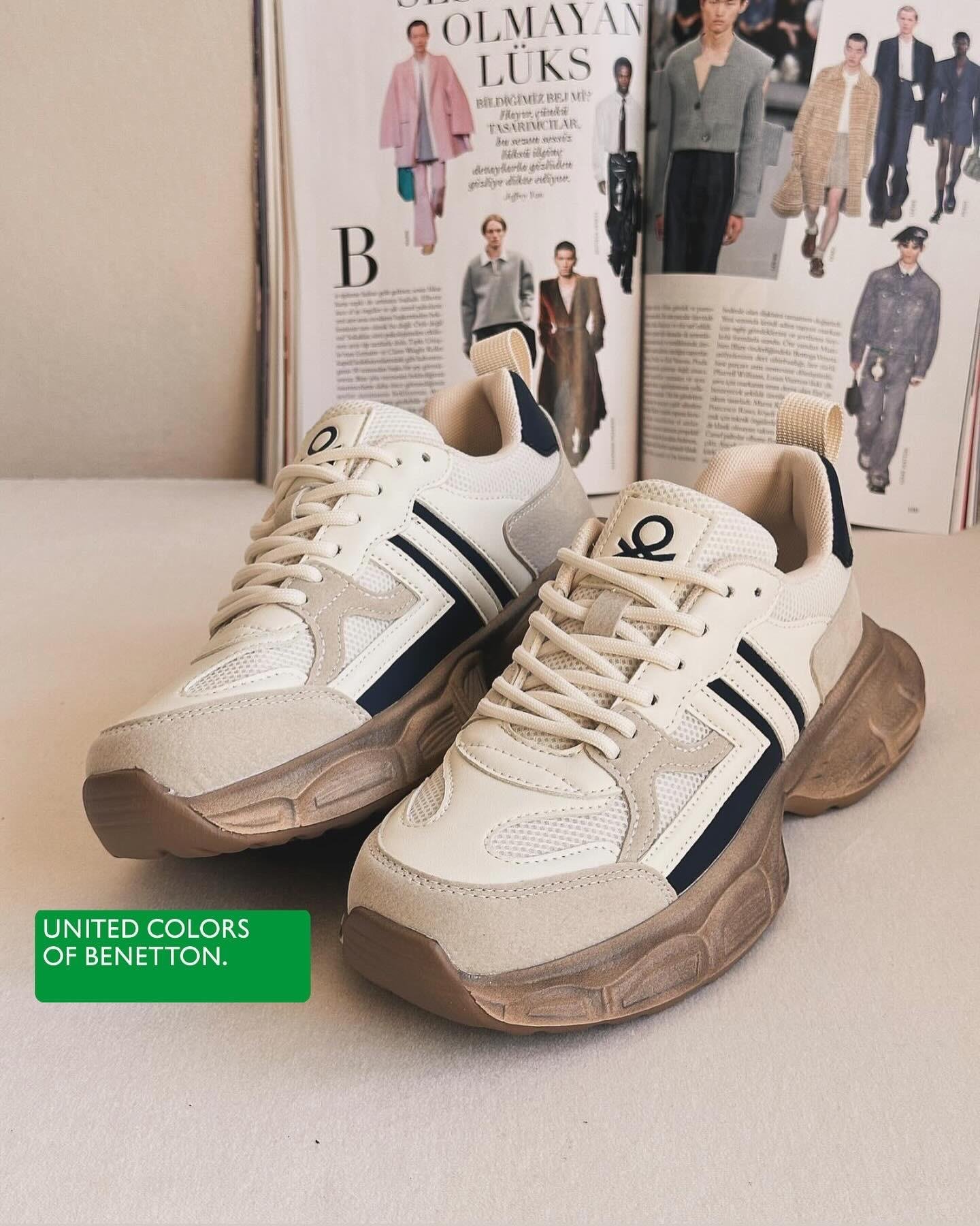 ZUUMSNEAKERBNT-10280 İthal,Lüx Seçim Kadın Sneaker - Bej