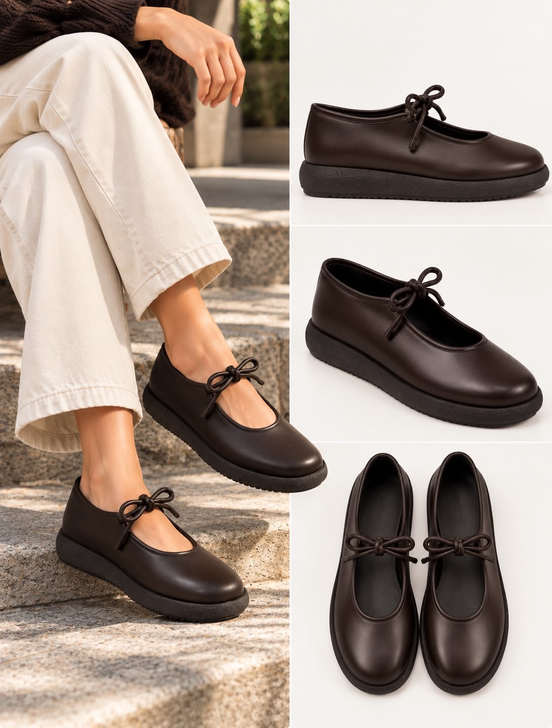 ZUUMBABET & LOAFERBrano Günlük Kadın Makosen Ayakkabı - Kahve Rustik