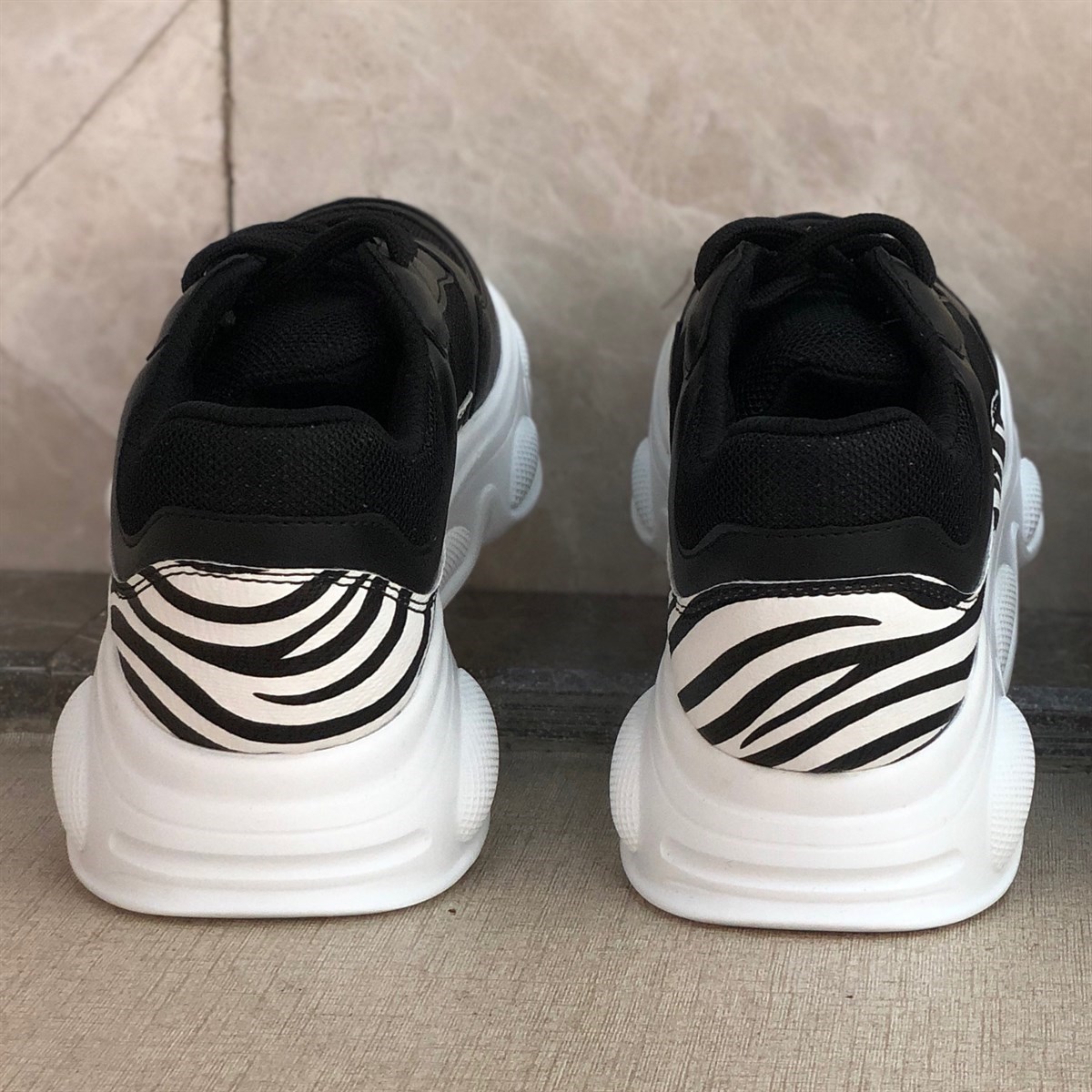 ZUUMSneakersCandy Günlük Spor Ayakkabı - Siyah & Zebra