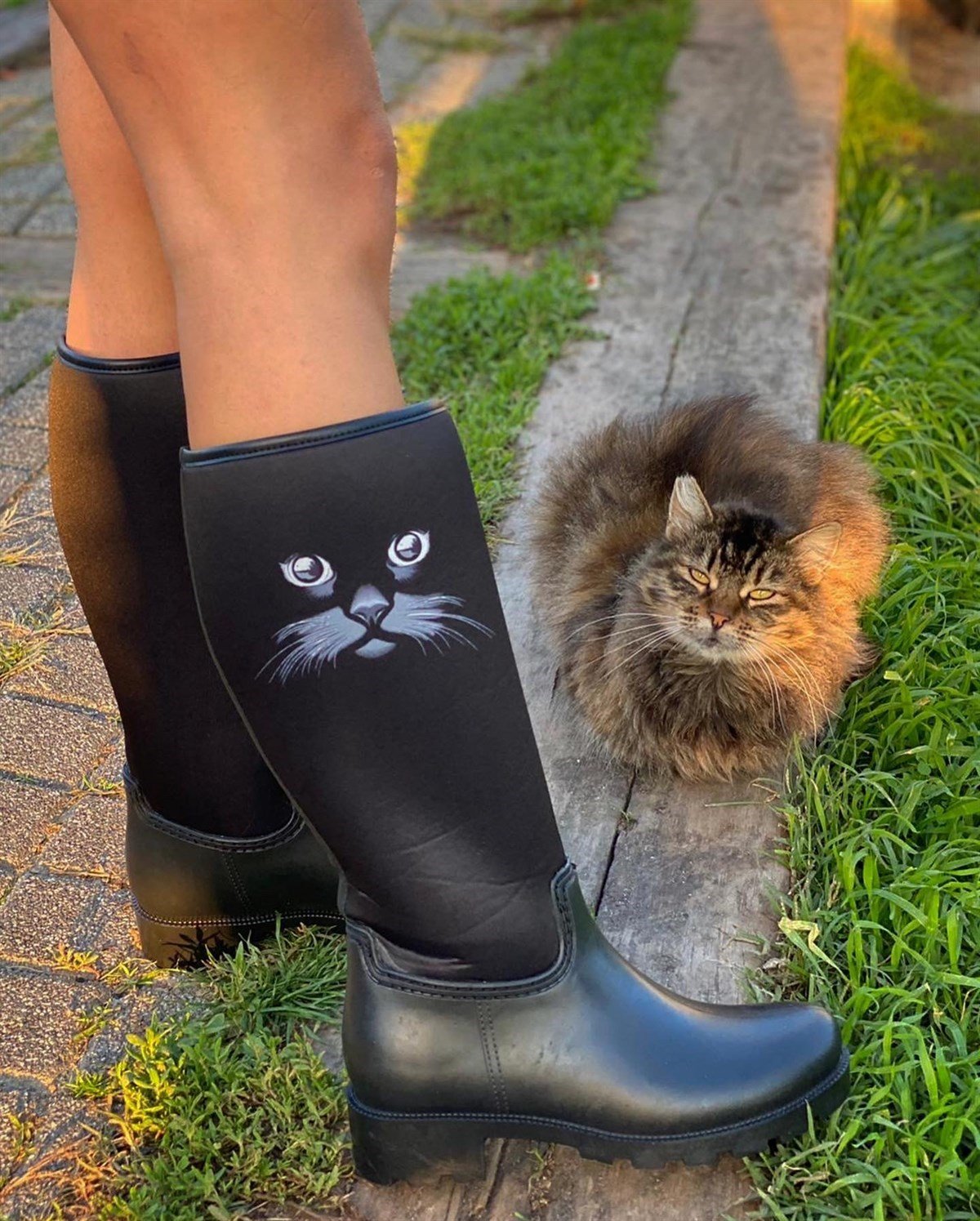 ZUUMÇizmeCat Kadın Yağmur Çizmesi - Siyah