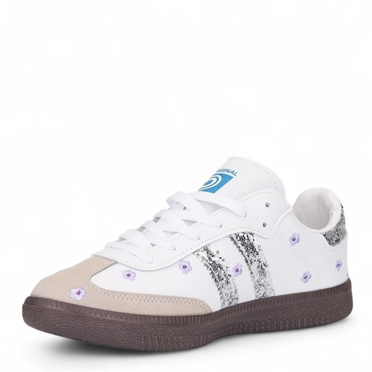 ZUUMSNEAKERDodix Günlük Kadın Sneaker - Beyaz & Gümüş