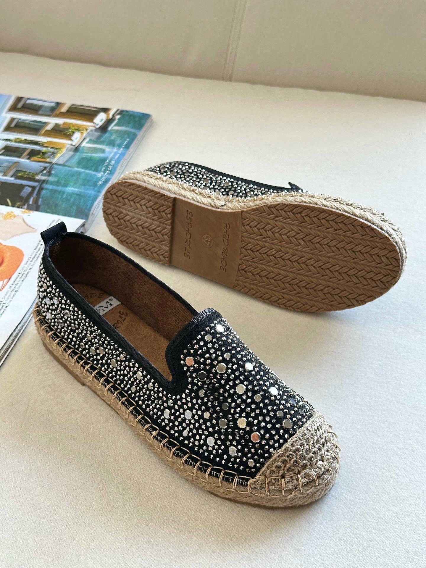 ZUUMBABET & ESPADRİLFeles Taşlı  Kadın Espadril - Siyah