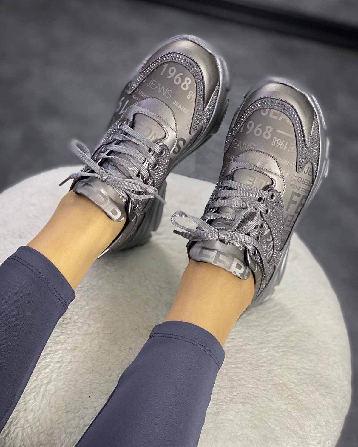 ZUUMSNEAKERFoymi Kadın Sneakers - Platin