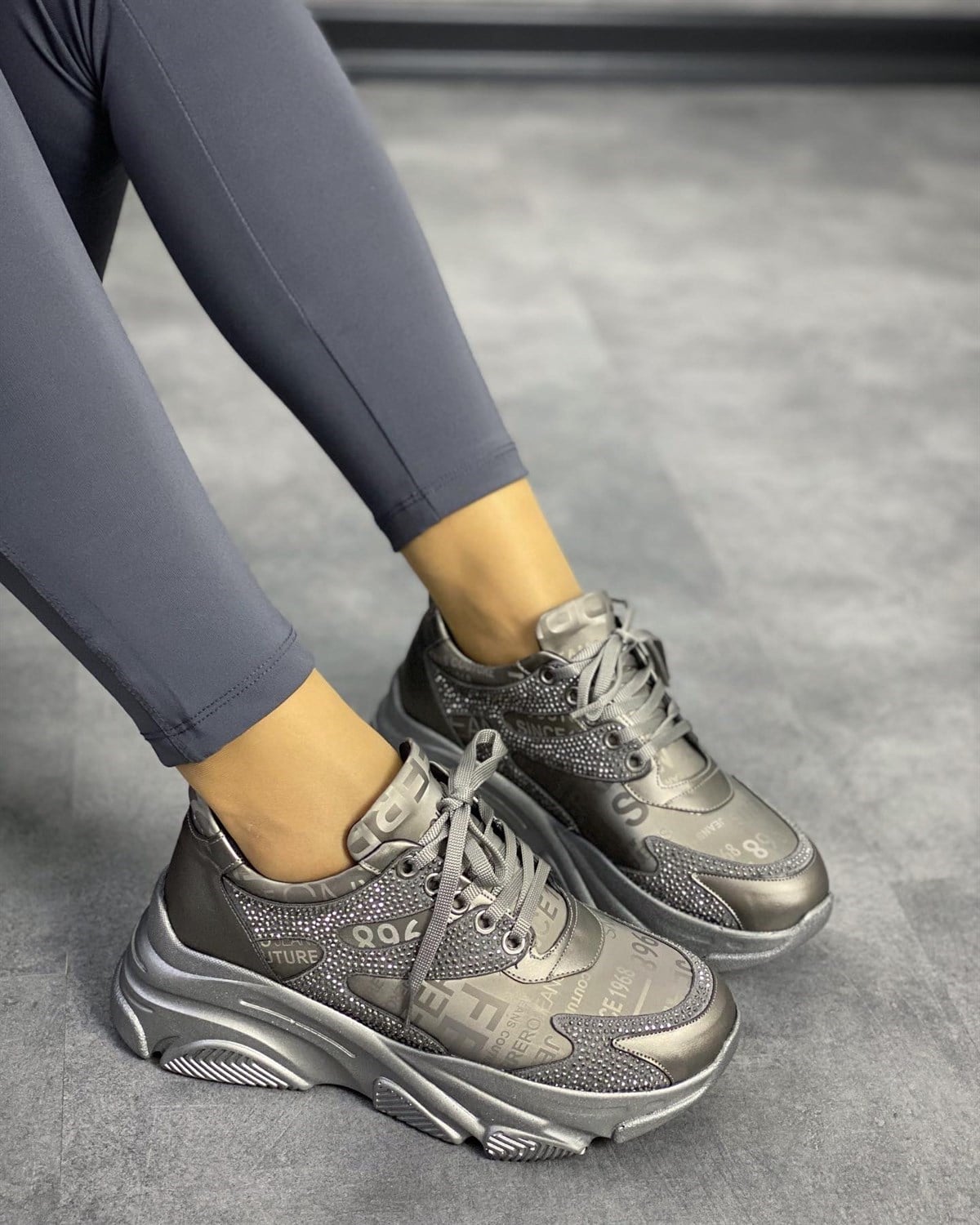 ZUUMSNEAKERFoymi Kadın Sneakers - Platin