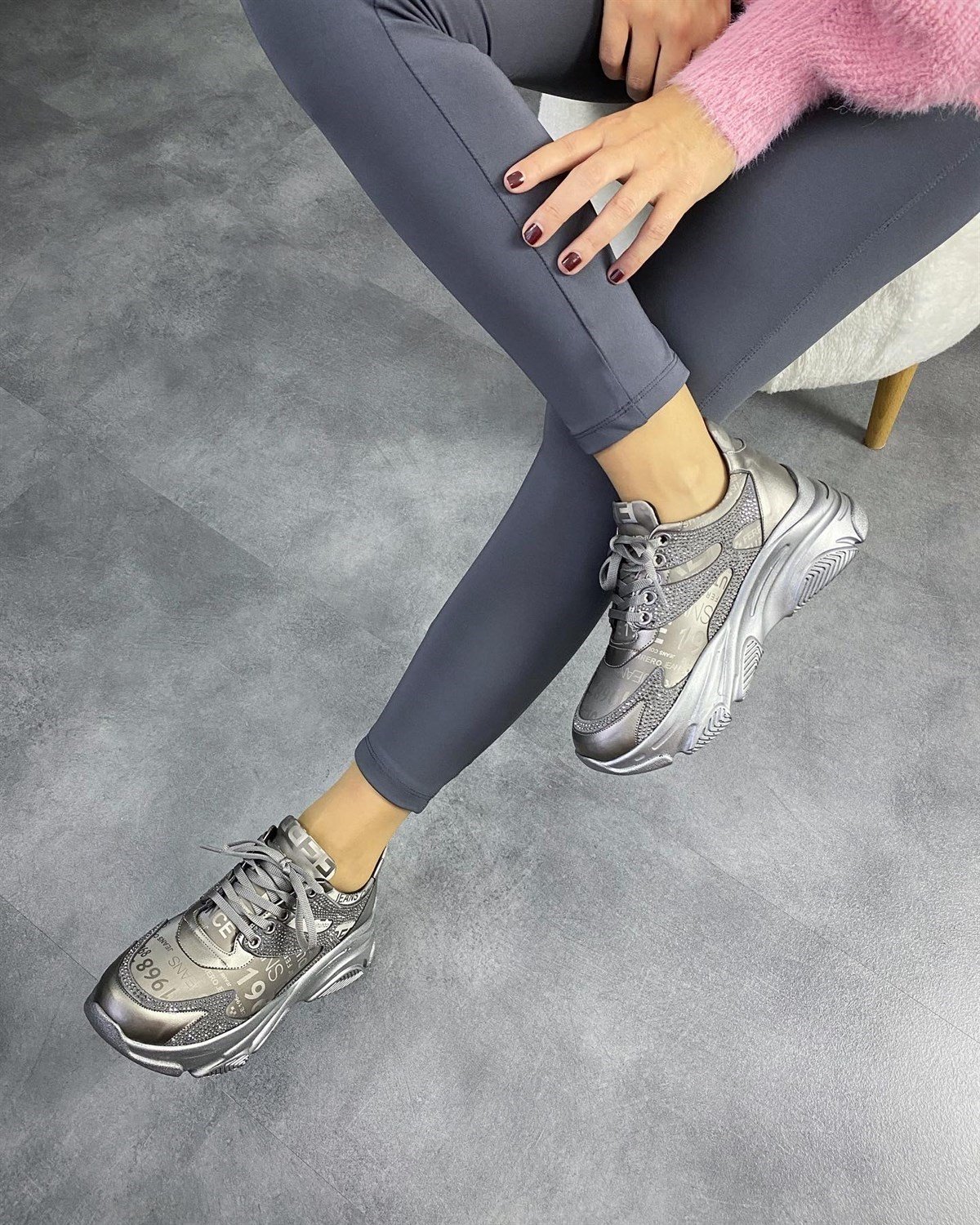 ZUUMSNEAKERFoymi Kadın Sneakers - Platin