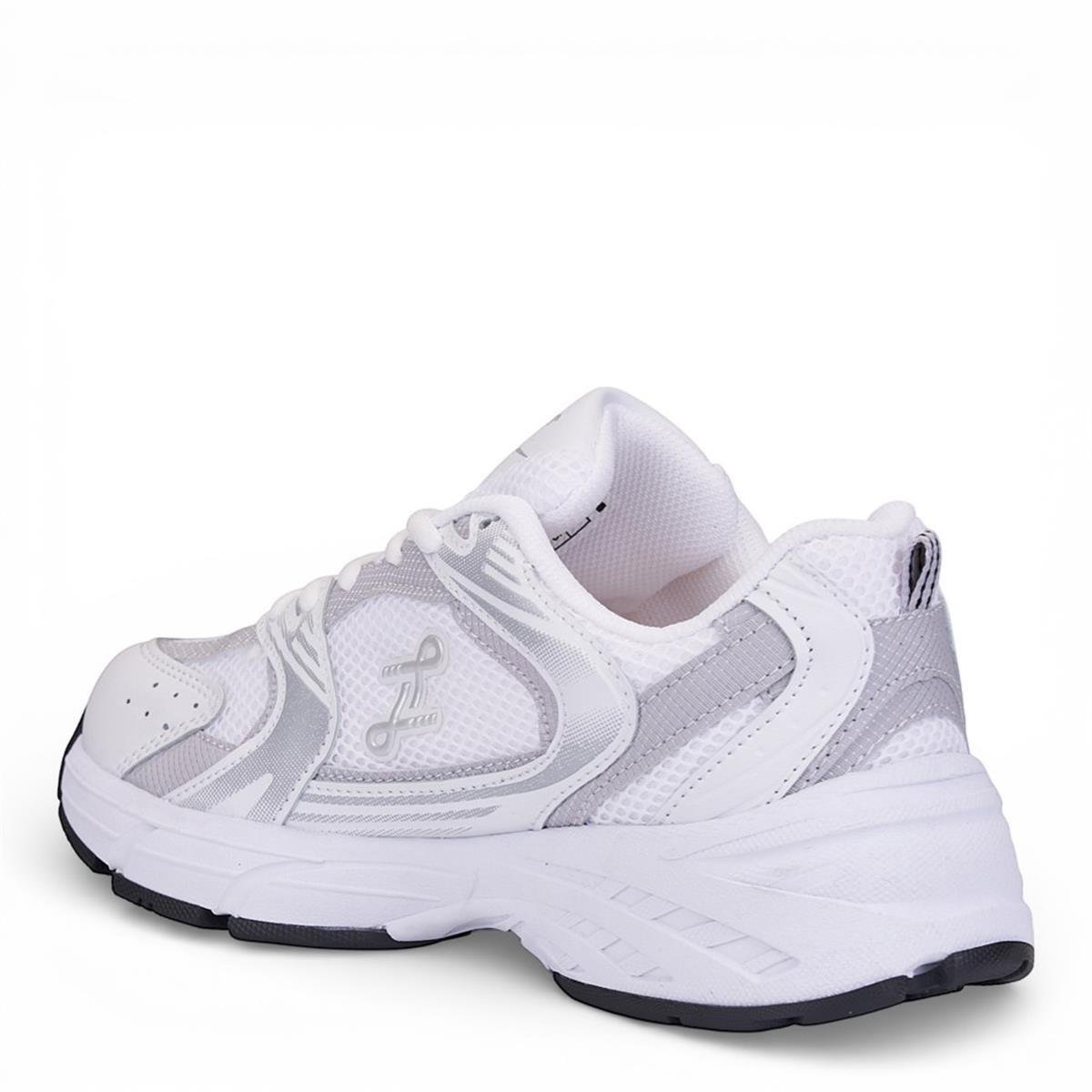 ZUUMSNEAKERLepons Günlük Kadın Sneaker - Beyaz & Gümüş