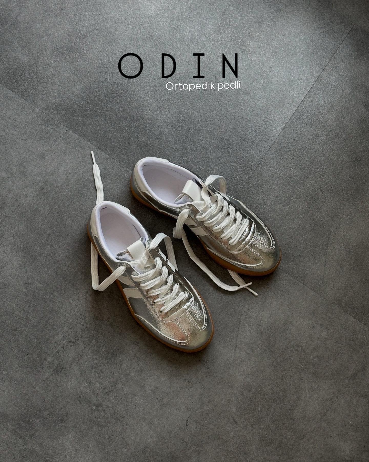 ZUUMSNEAKEROdin Kadın Sneaker - Gümüş & Beyaz