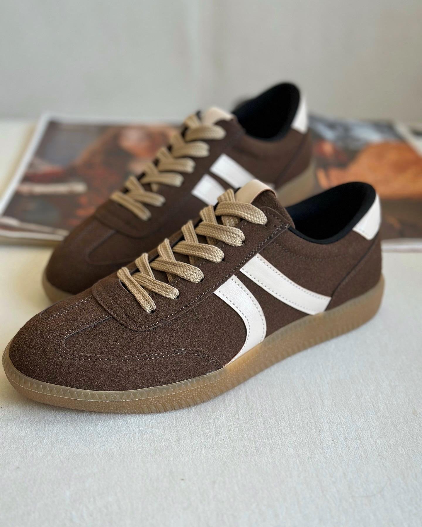 ZUUMSNEAKEROdin Kadın Sneaker - Kahve & Ten