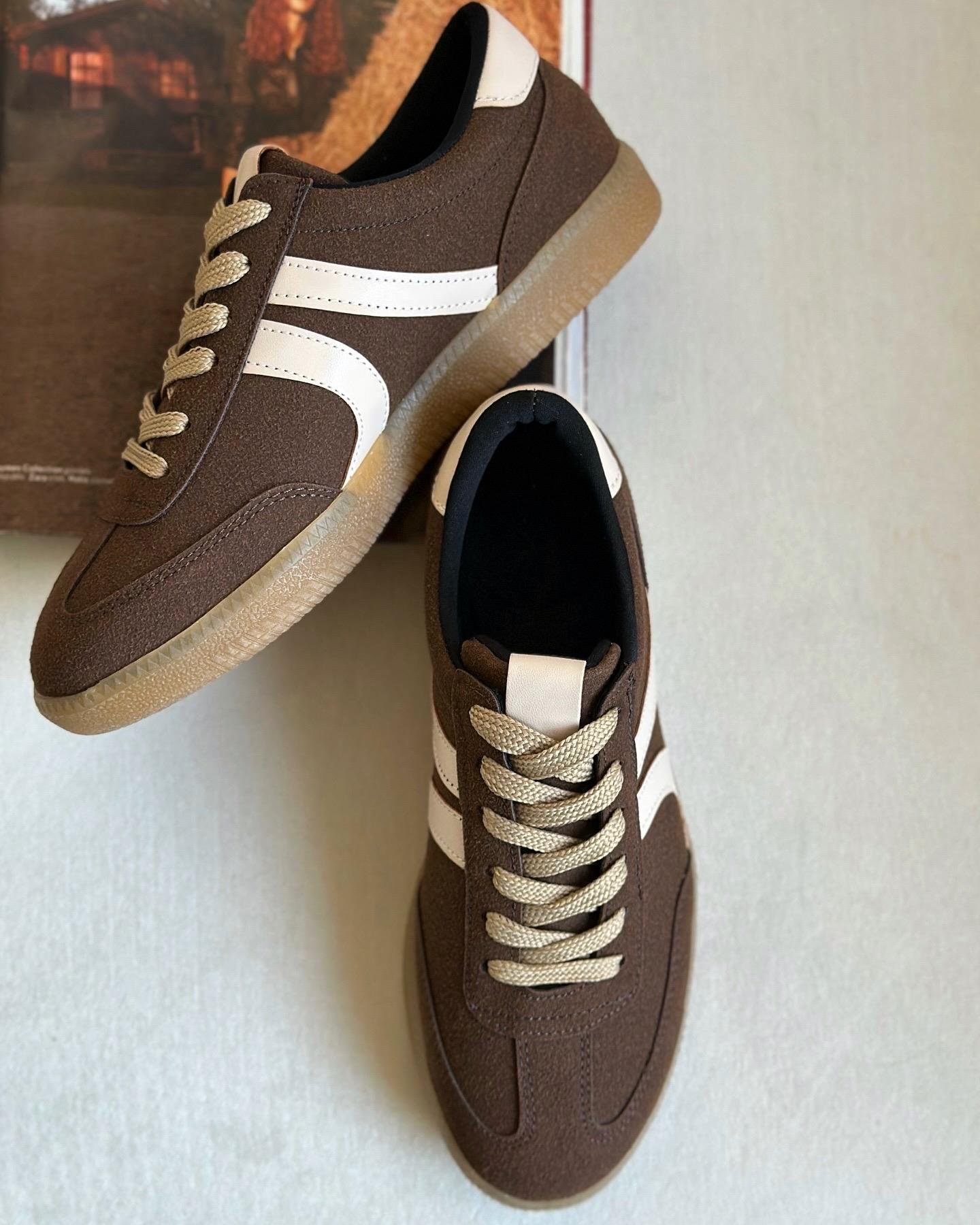 ZUUMSNEAKEROdin Kadın Sneaker - Kahve & Ten