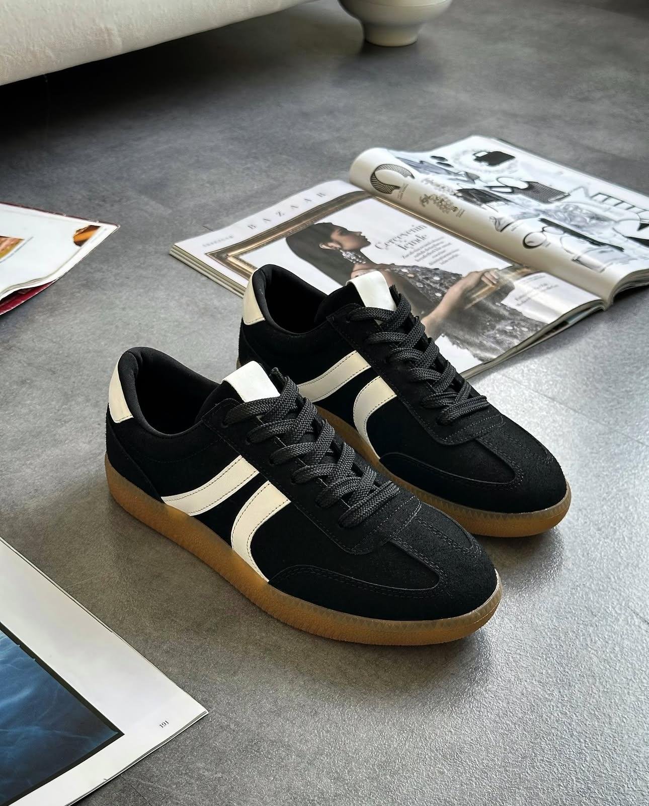 ZUUMSNEAKEROdin Kadın Sneaker - Siyah & Beyaz