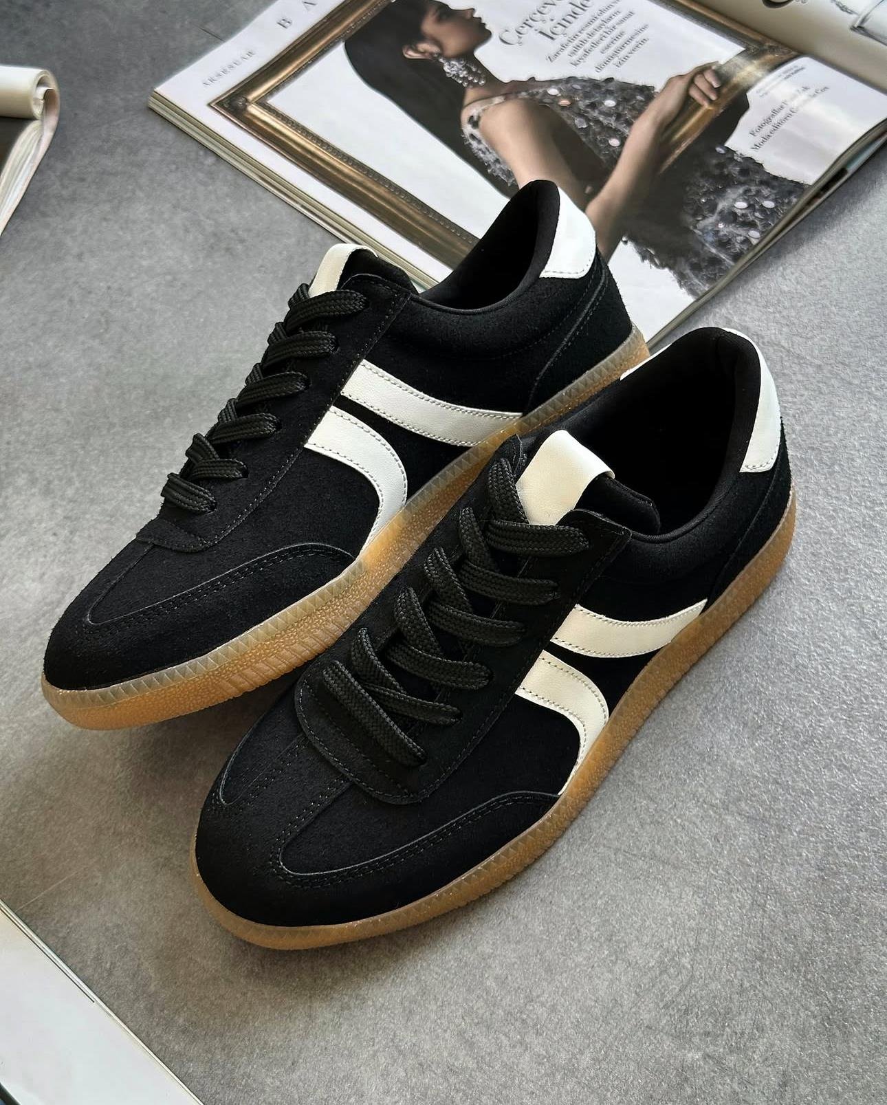ZUUMSNEAKEROdin Kadın Sneaker - Siyah & Beyaz