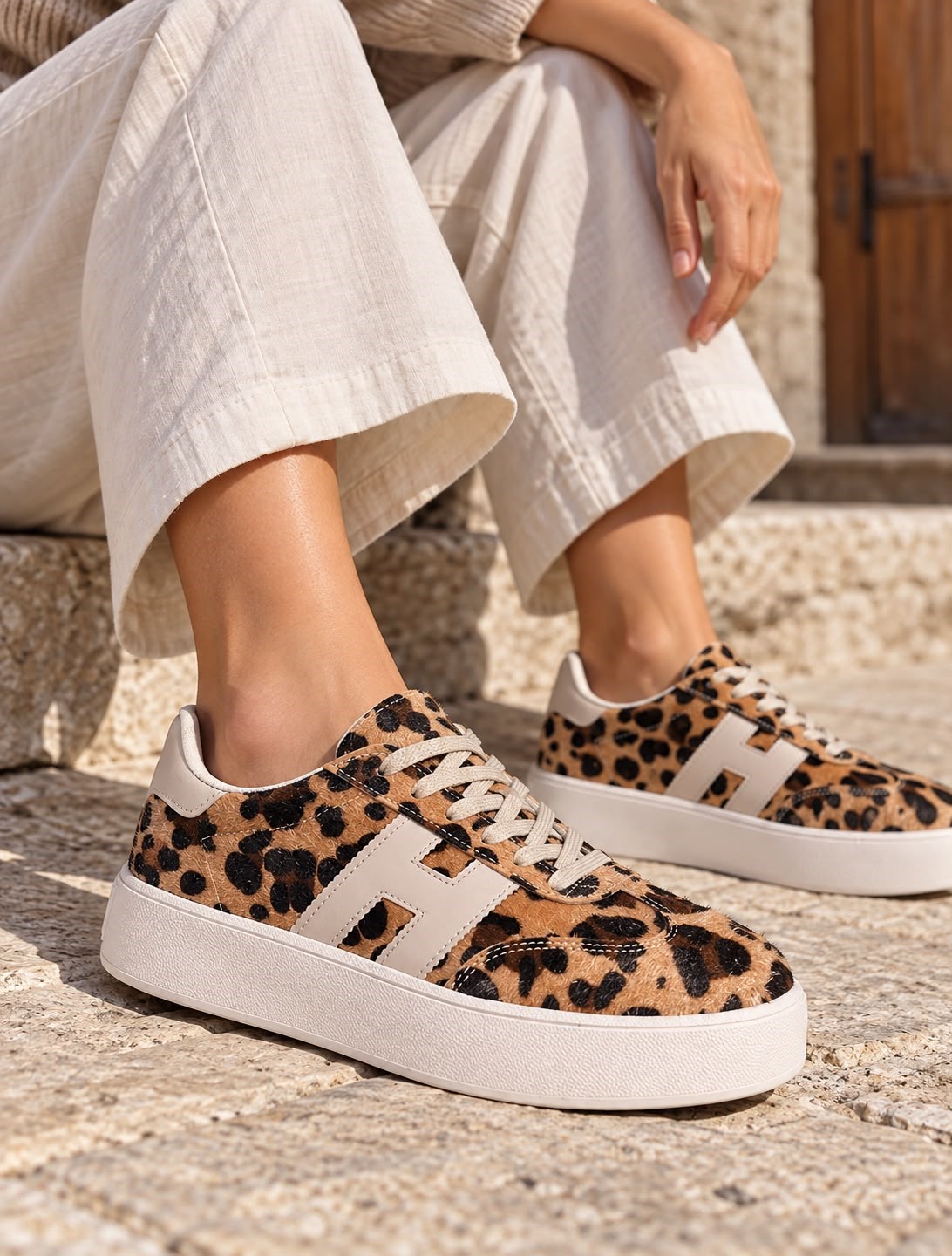 ZUUMSNEAKEROla Kadın Sneaker - Leopar