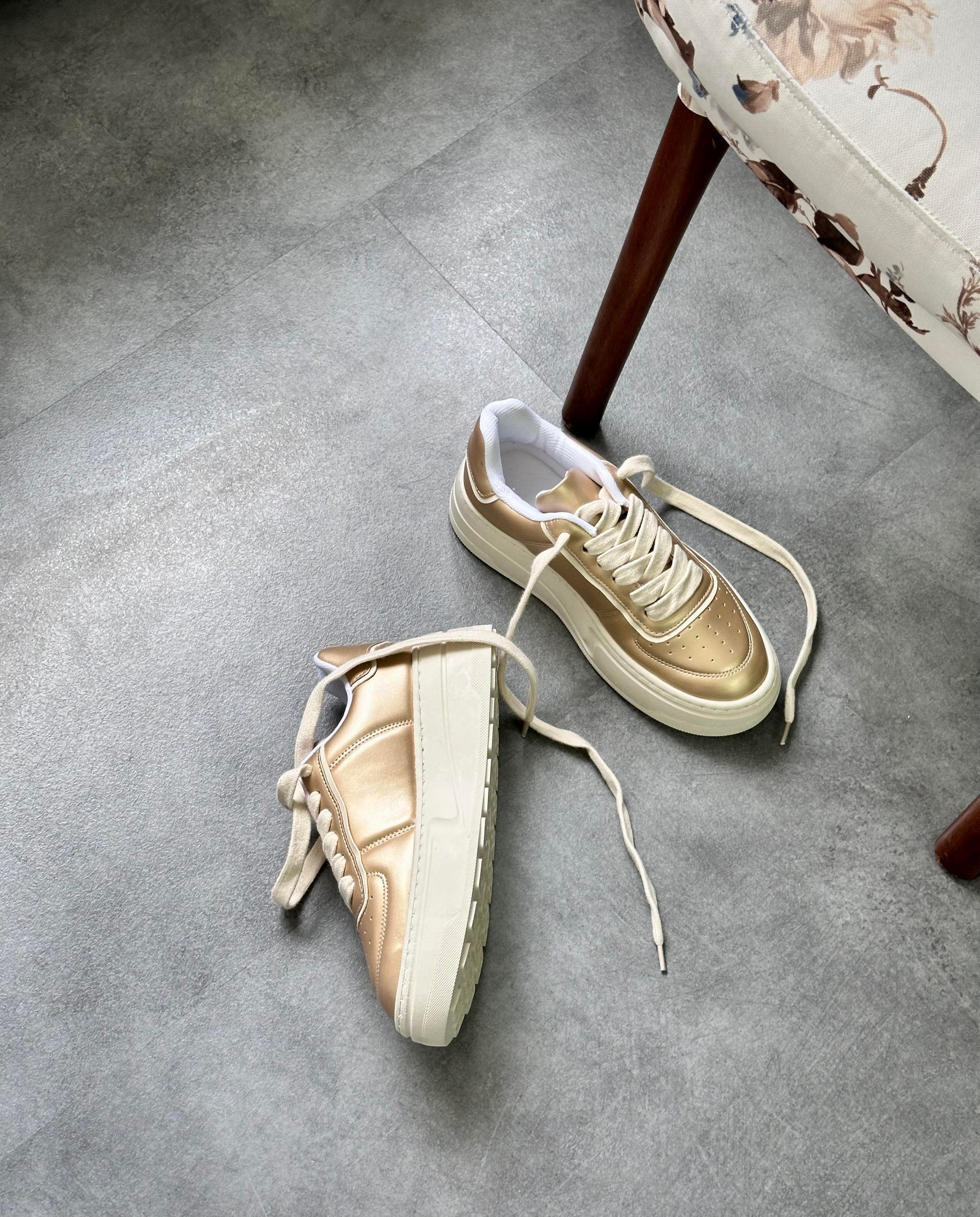 ZUUMSNEAKEROmra Kadın Sneaker - Altın