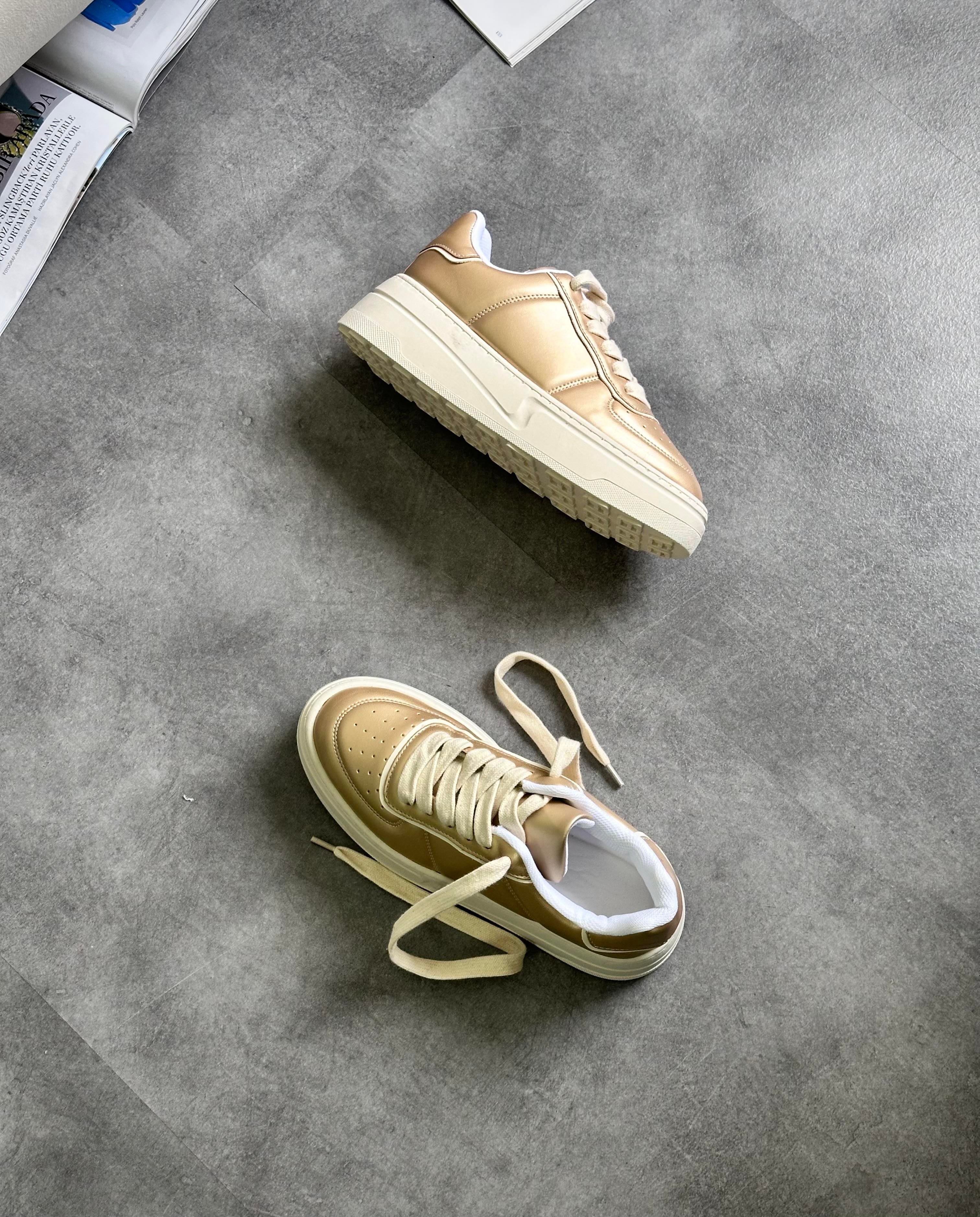 ZUUMSNEAKEROmra Kadın Sneaker - Altın