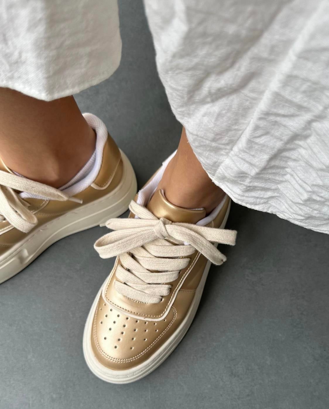 ZUUMSNEAKEROmra Kadın Sneaker - Altın