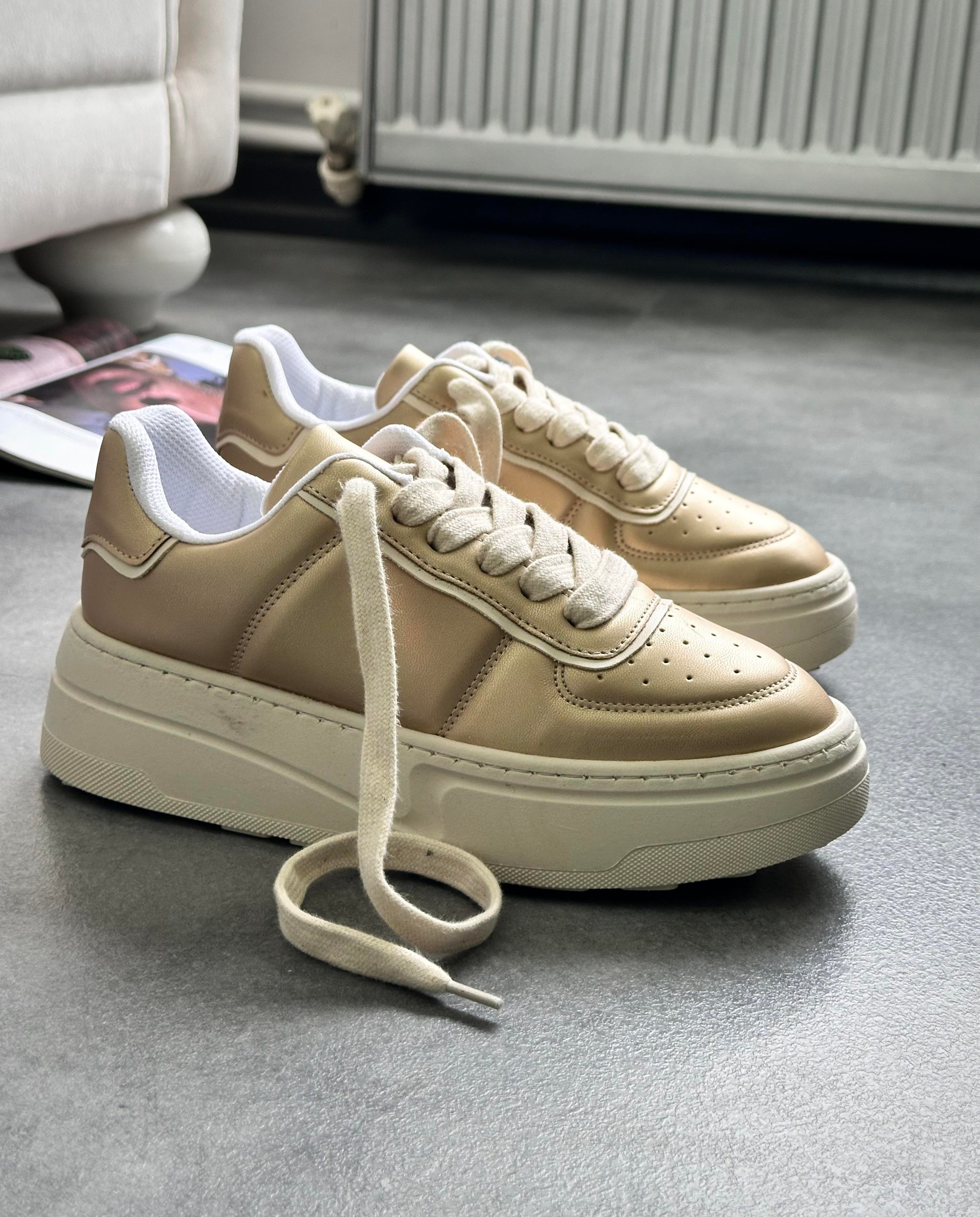 ZUUMSNEAKEROmra Kadın Sneaker - Altın