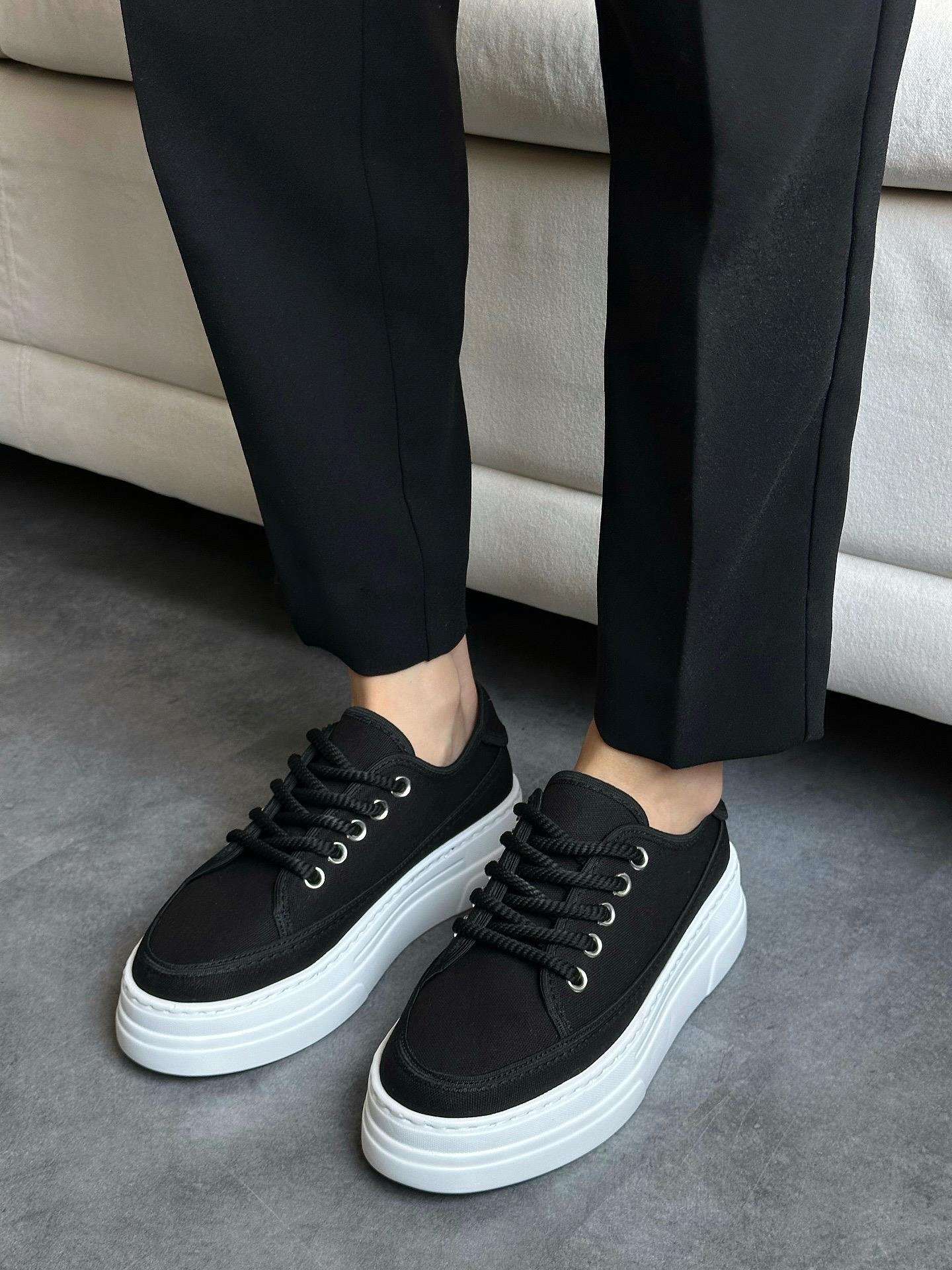 ZUUMSNEAKERPablo Günlük Kadın Sneaker - Siyah