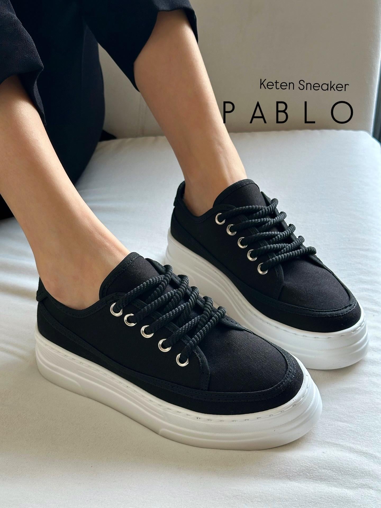 ZUUMSNEAKERPablo Günlük Kadın Sneaker - Siyah