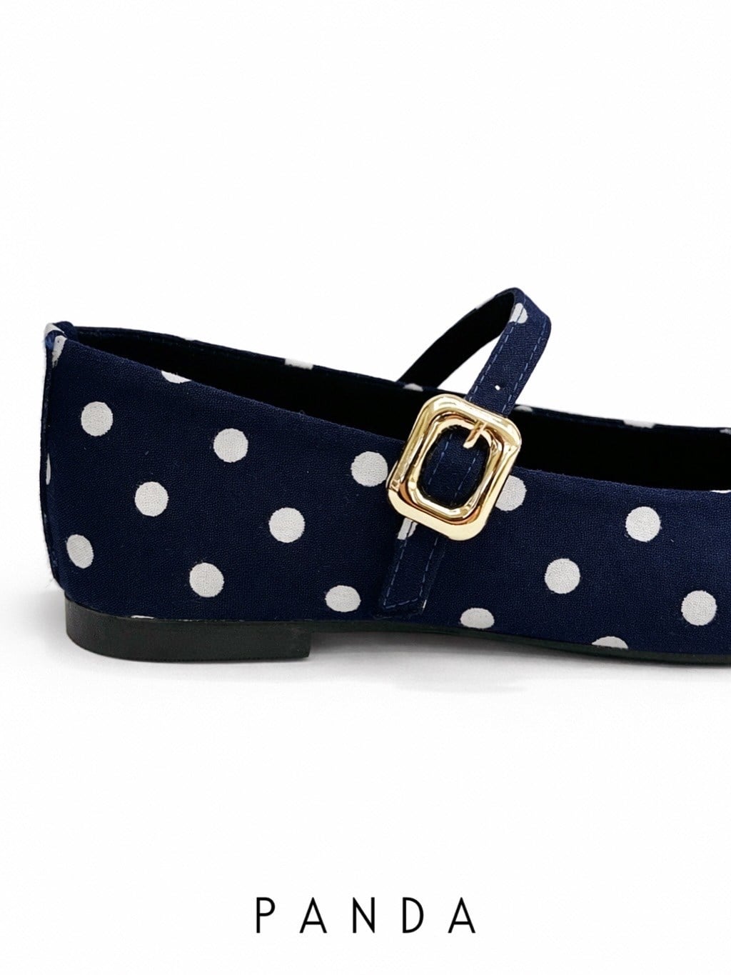 ZUUMBABET & LOAFERPanda Puantiyeli Mary Jane Style - Lacivert
