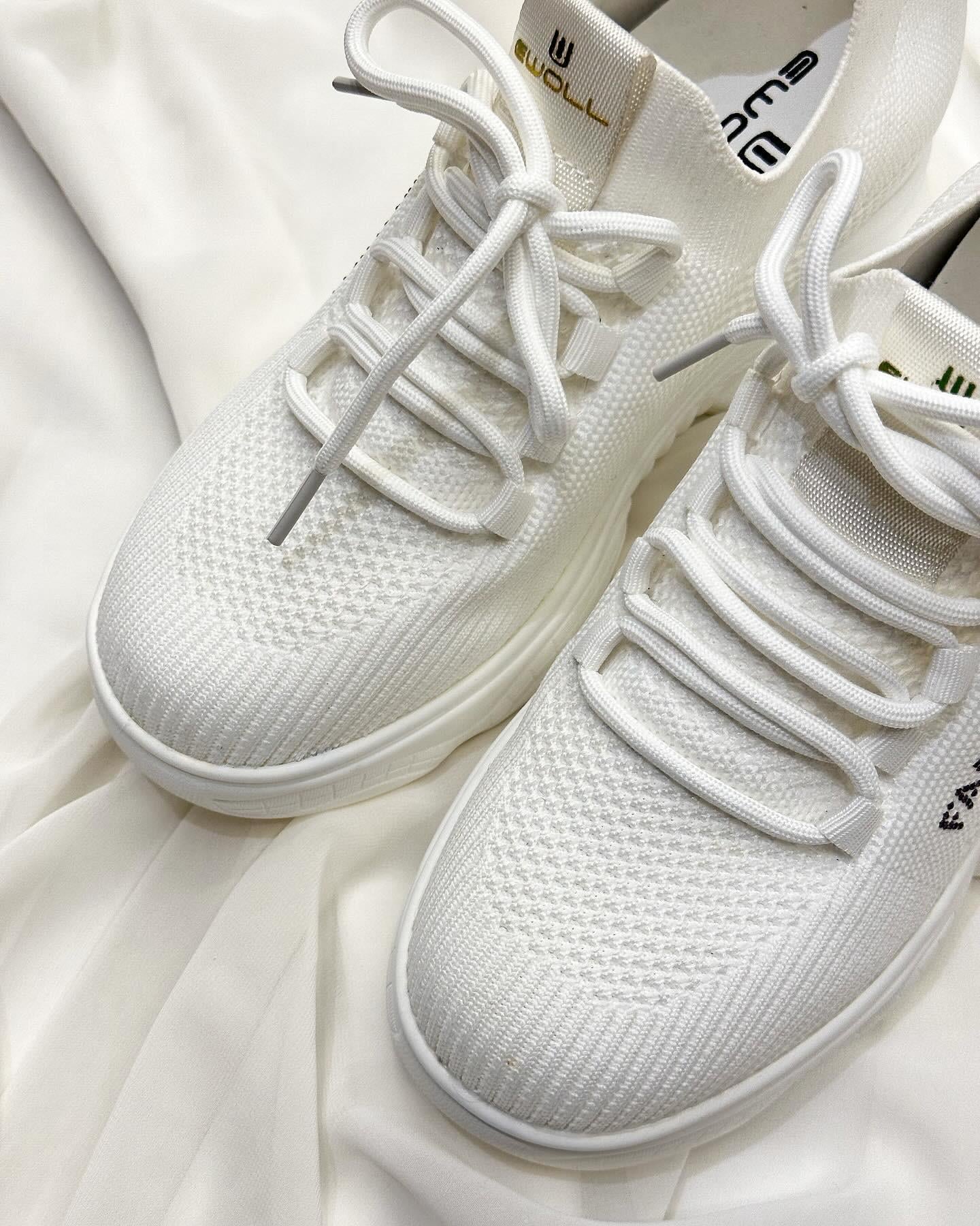 ZUUMSNEAKERSinda Gizli Dolgu Topuklu Kadın Günlük Ayakkabı - Beyaz