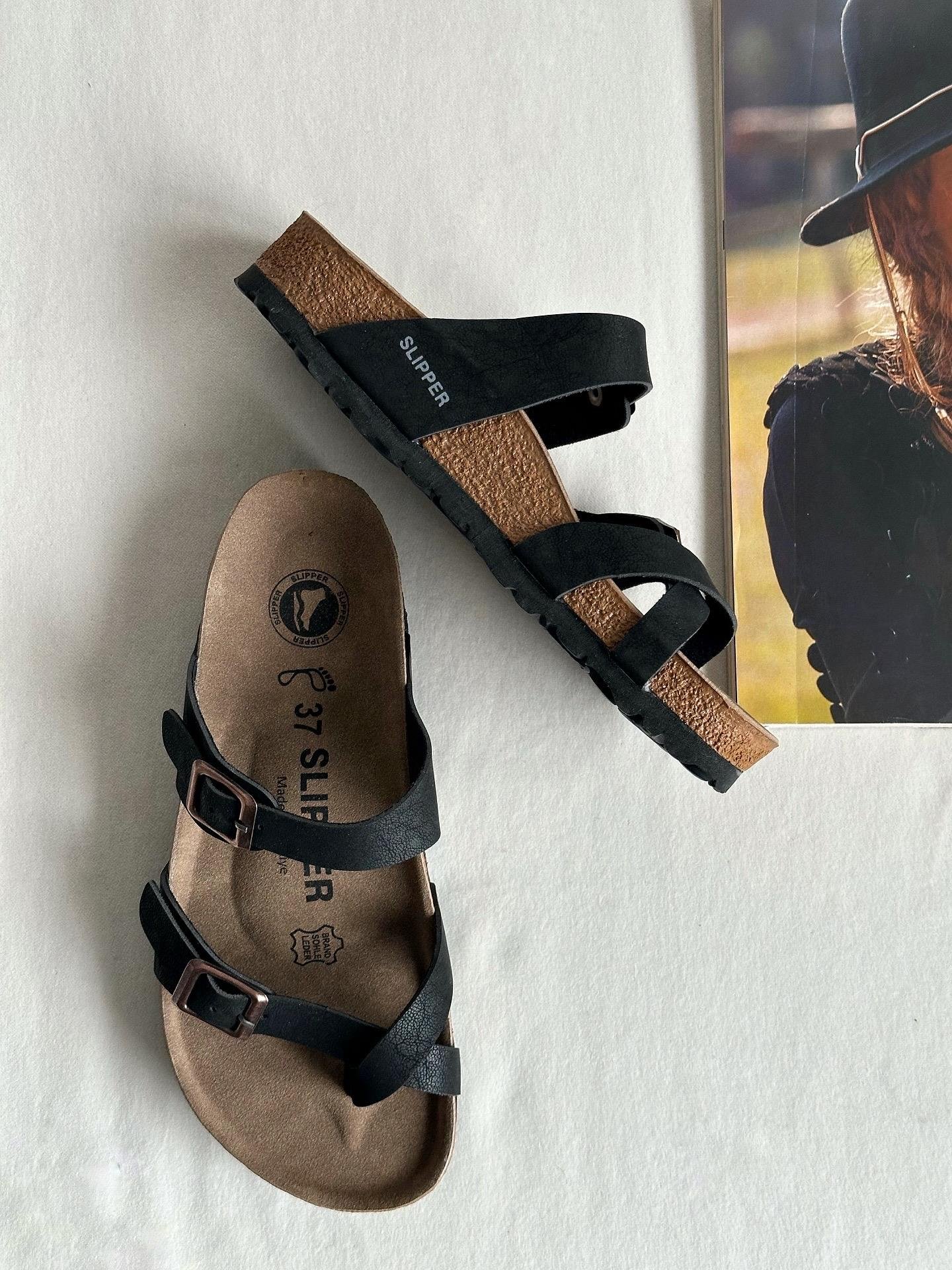 ZUUMSANDALET & TERLİKSlip Tek Parmak Kadın Terlik - Siyah