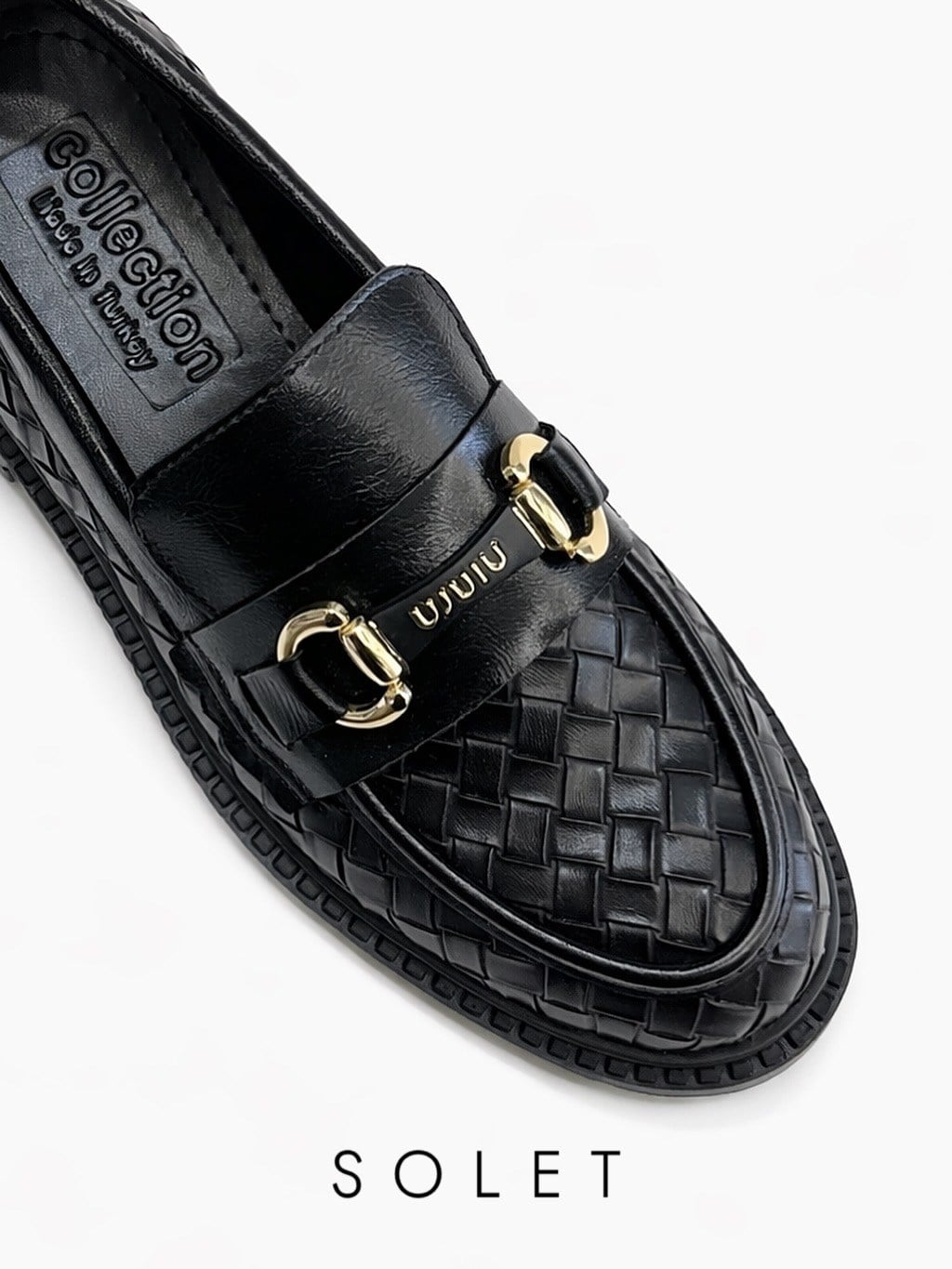 ZUUMBabet & EspadrilSolet Makosen Kadın Ayakkabı - Siyah Örgü