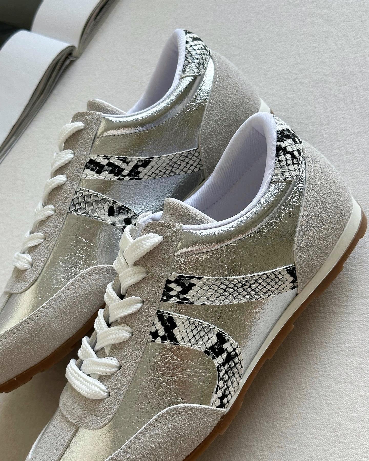 ZUUMSNEAKERSuma Kadın Sneaker - Taş & Gümüş