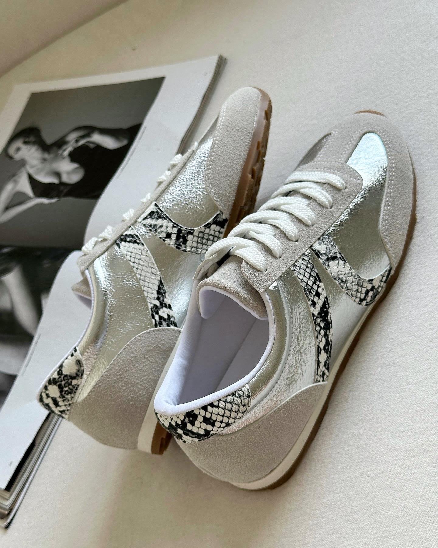 ZUUMSNEAKERSuma Kadın Sneaker - Taş & Gümüş