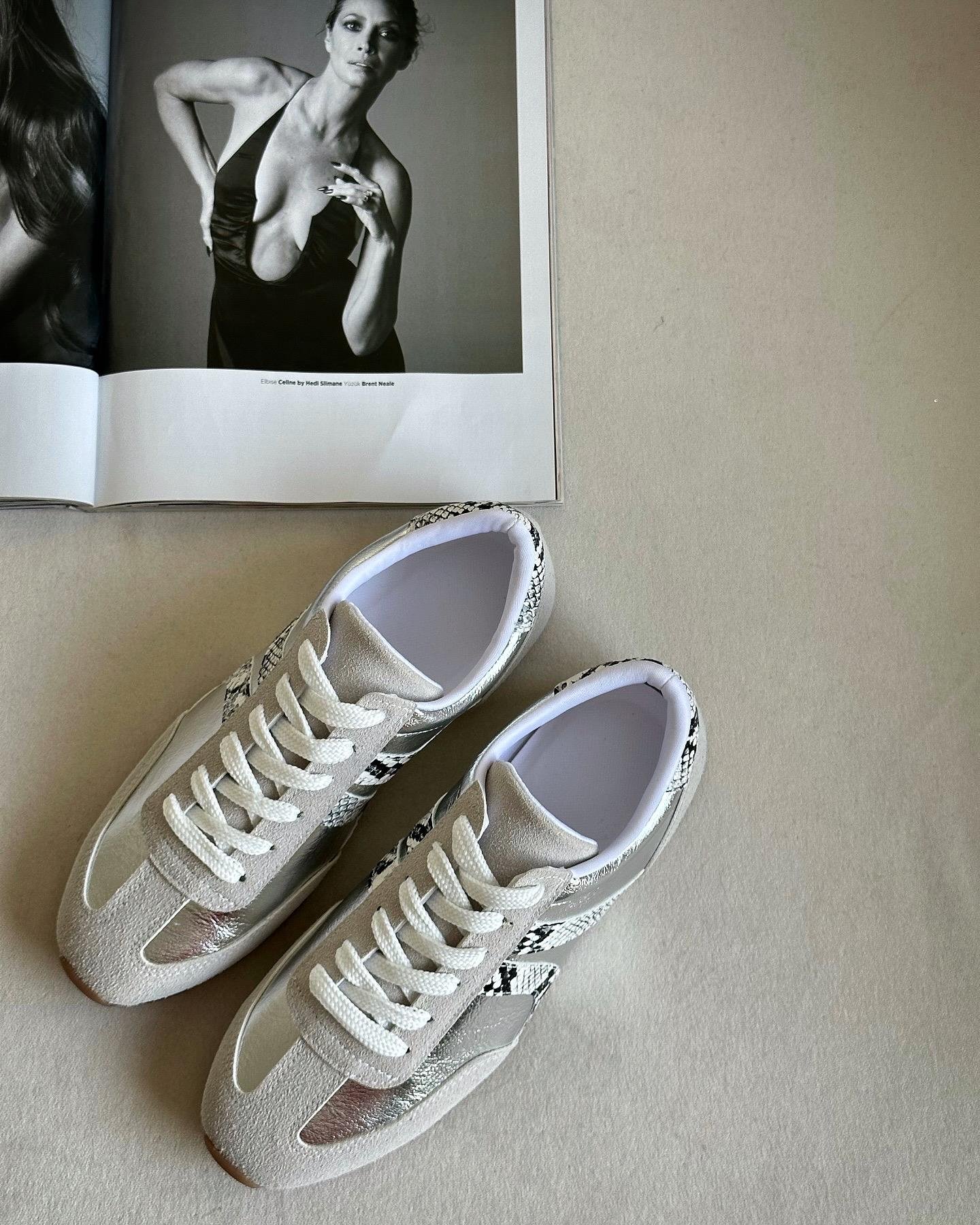 ZUUMSNEAKERSuma Kadın Sneaker - Taş & Gümüş
