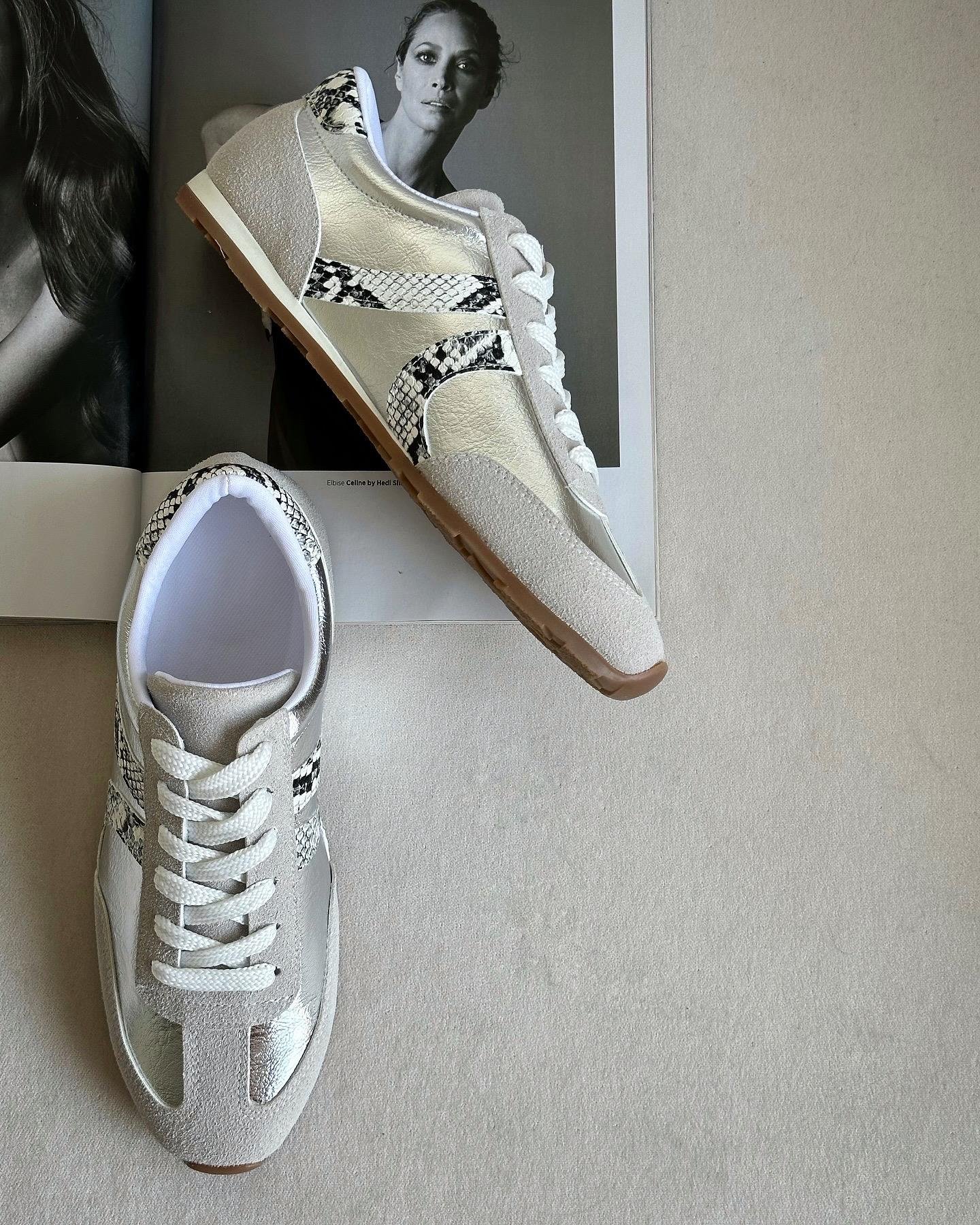 ZUUMSNEAKERSuma Kadın Sneaker - Taş & Gümüş