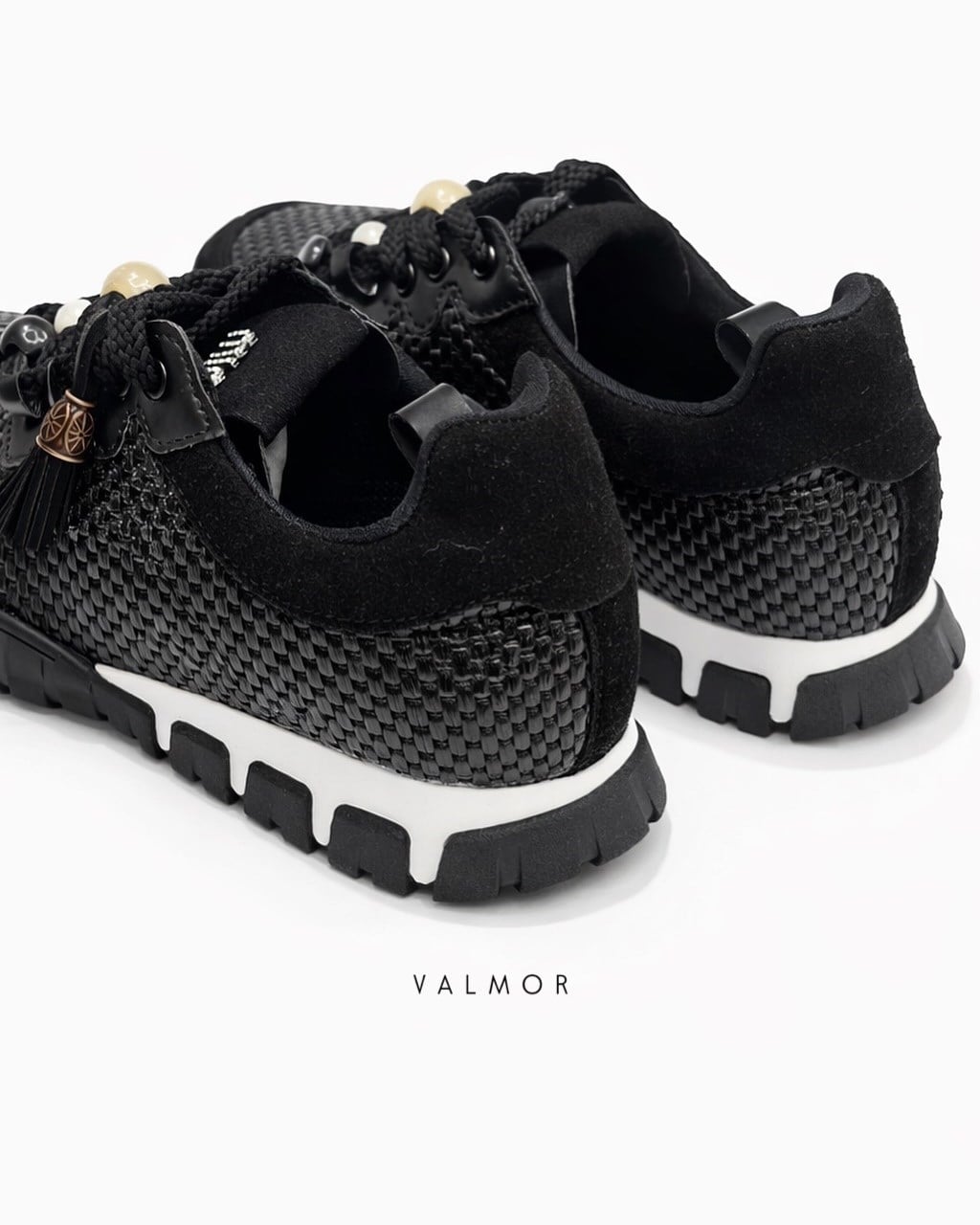 ZUUMSNEAKERValmor Kadın Sneaker - Siyah Hasır
