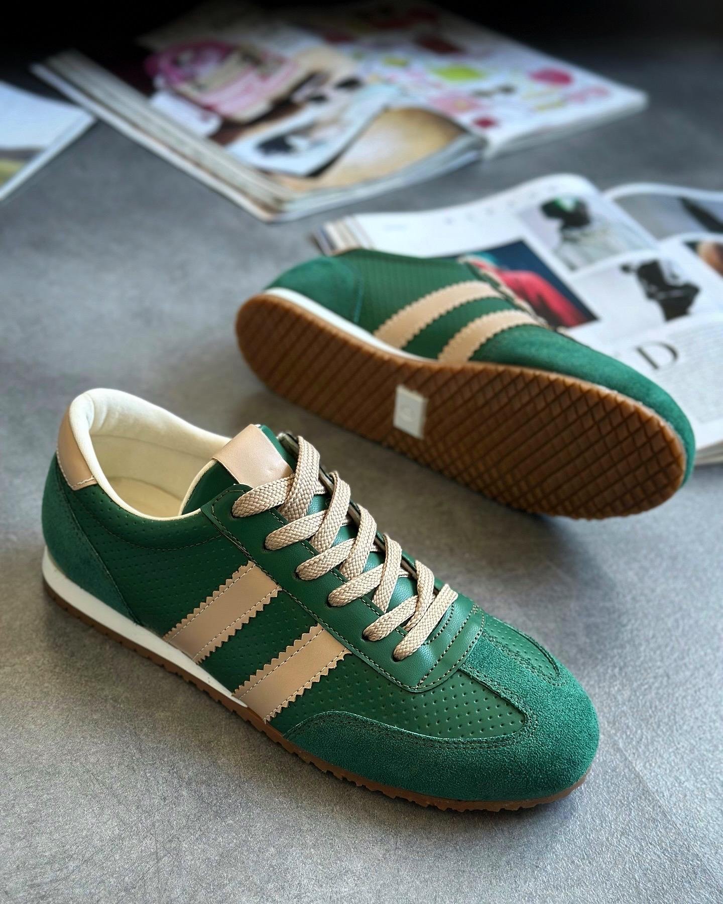 ZUUMSNEAKERVega Kadın Sneaker - Yeşil & Ten