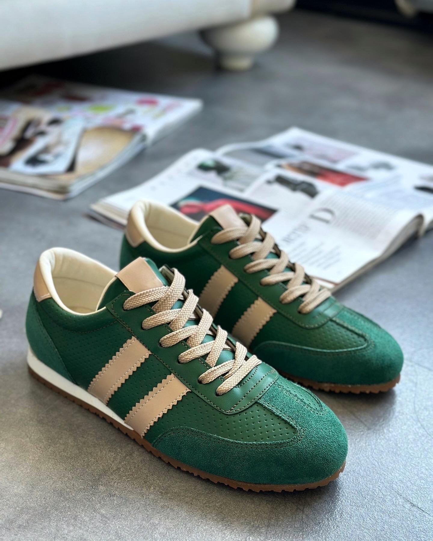 ZUUMSNEAKERVega Kadın Sneaker - Yeşil & Ten