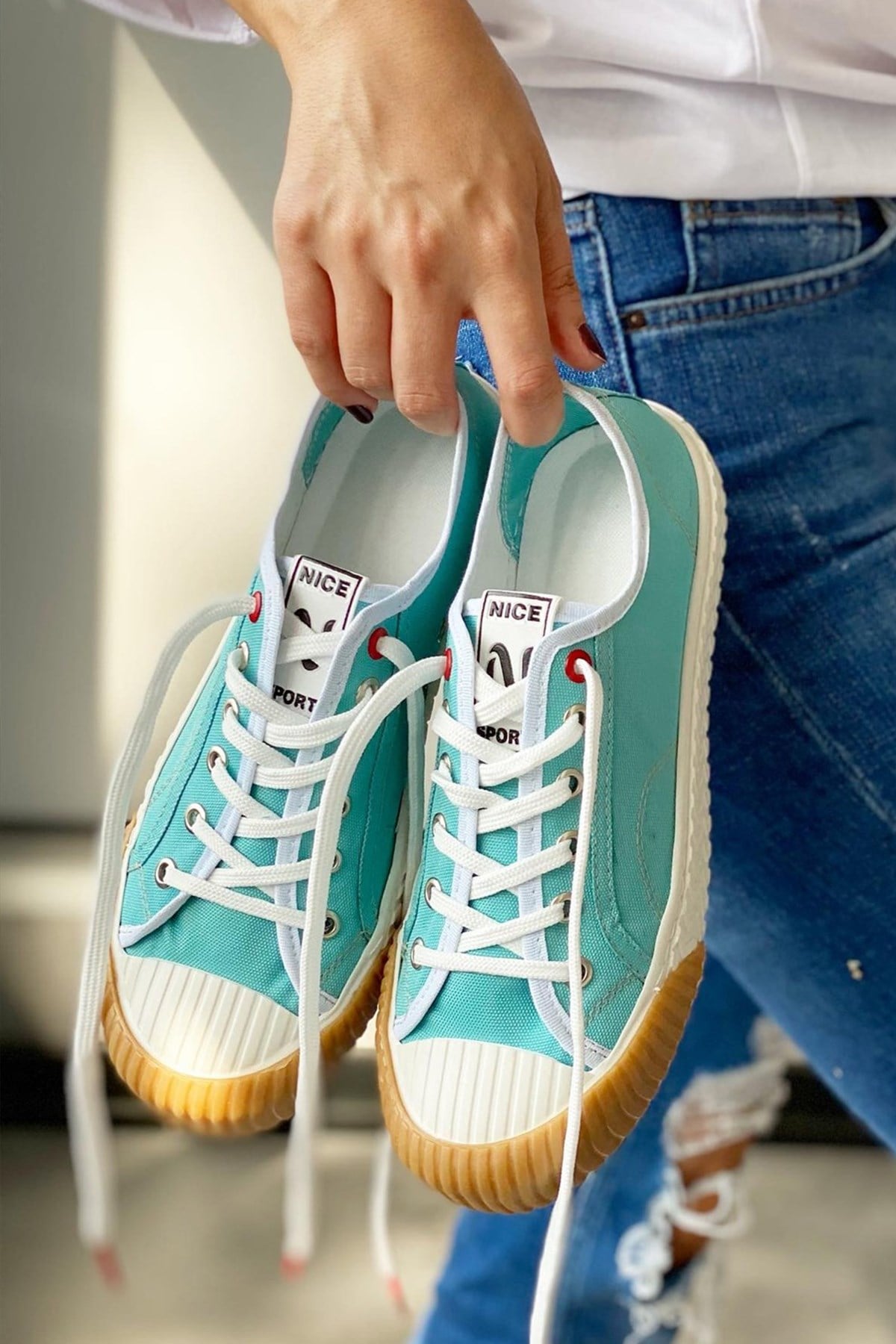 ZUUMSNEAKERZima Kadın Spor Ayakkabı - Turkuaz