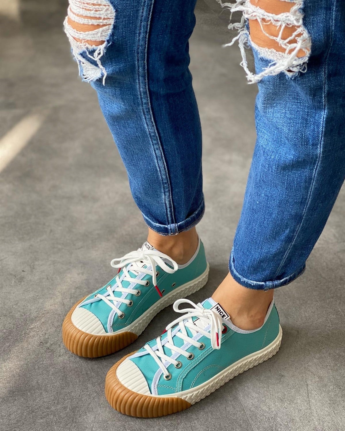 ZUUMSNEAKERZima Kadın Spor Ayakkabı - Turkuaz