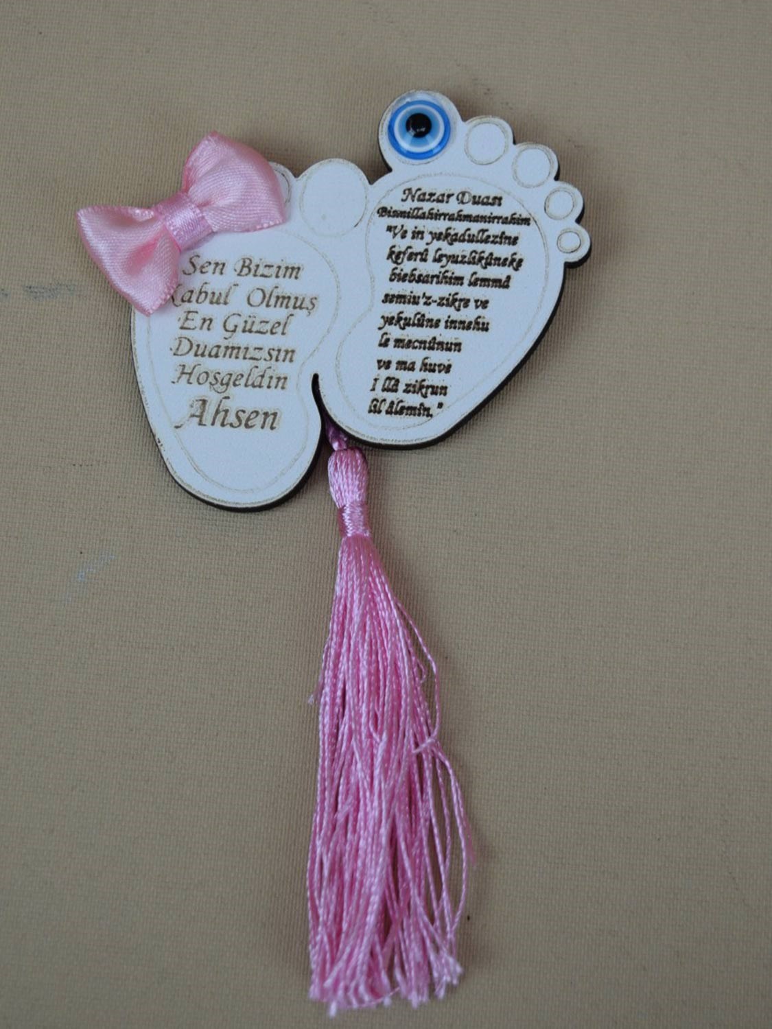 Ana Kuzusu İsme Özel  Ahşap Magnet 30 Adet 30MA25