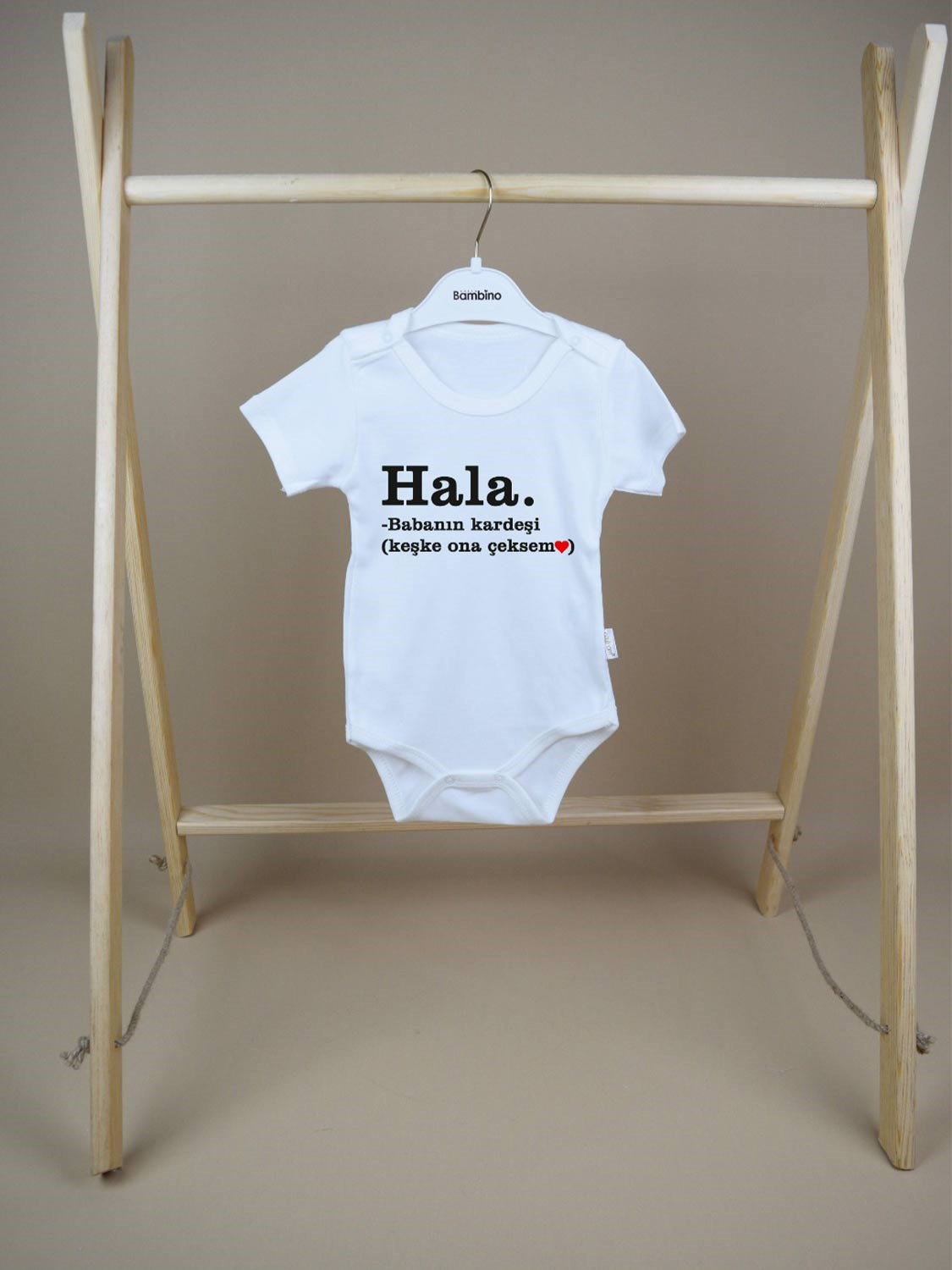 Ana Kuzusu İsme Özel Baskı Çıtçıtlı Hala Baskılı 1BDK08