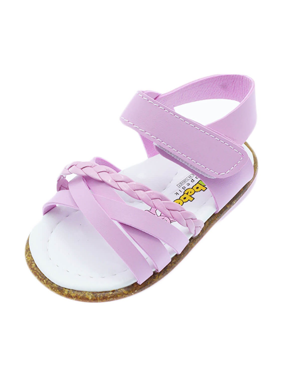 Şirin Bebe Kız Bebek Çift Bantlı Ortopedik Sandalet