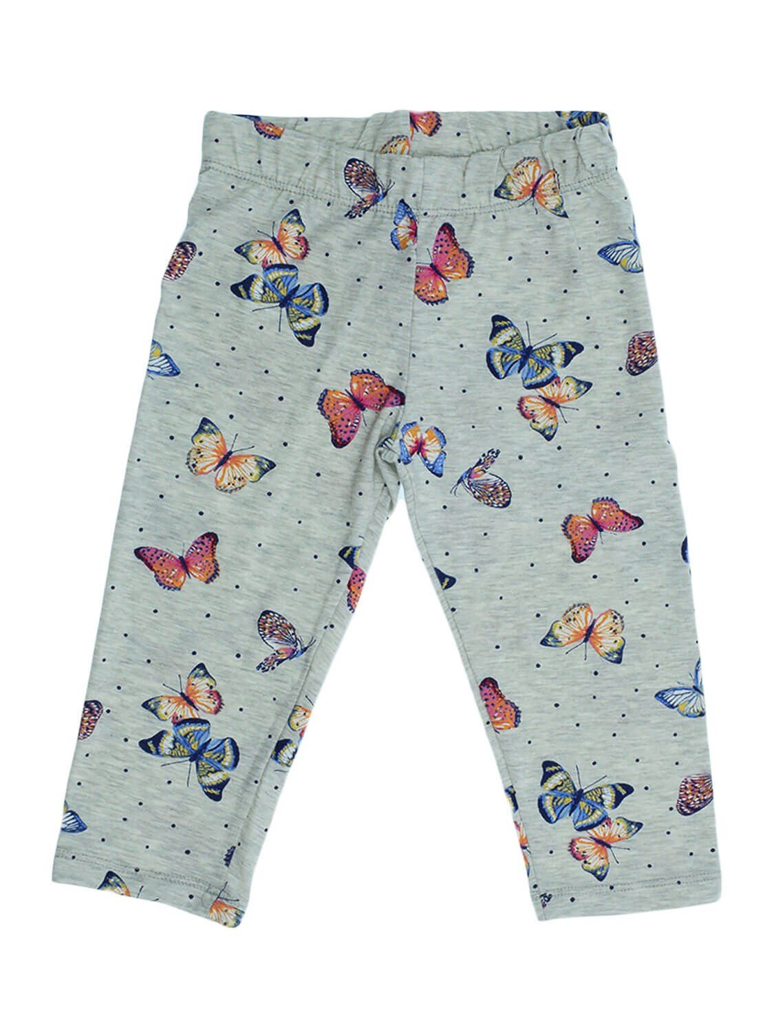 Timi Desenli Kız Çocuk Kapri Tayt