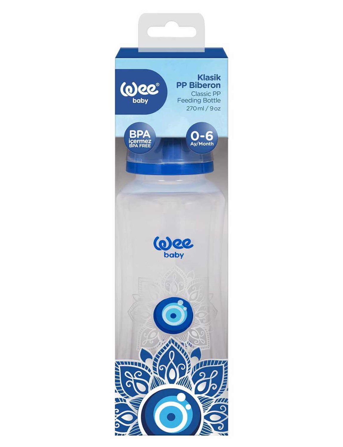 Wee Baby 269 Nazar Serisi Klasik PP Biberon 270 mL