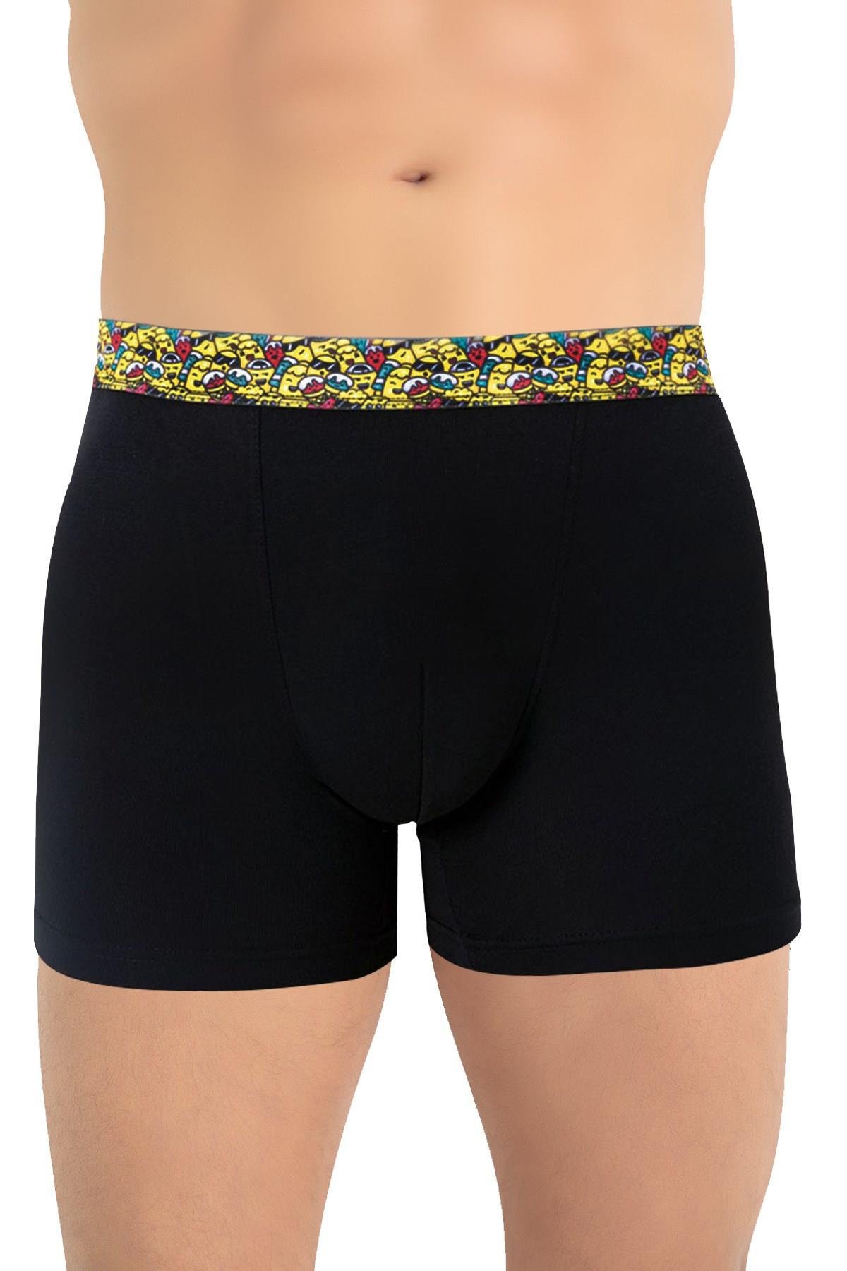 Erkek Boxer Likralı (%47 Modal %47 Pamuk)