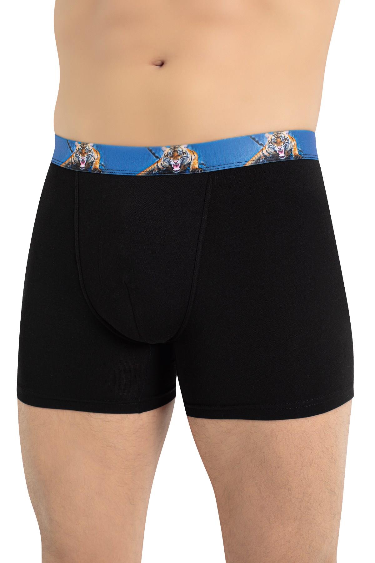 Erkek Boxer Likralı (%47 Modal %47 Pamuk)